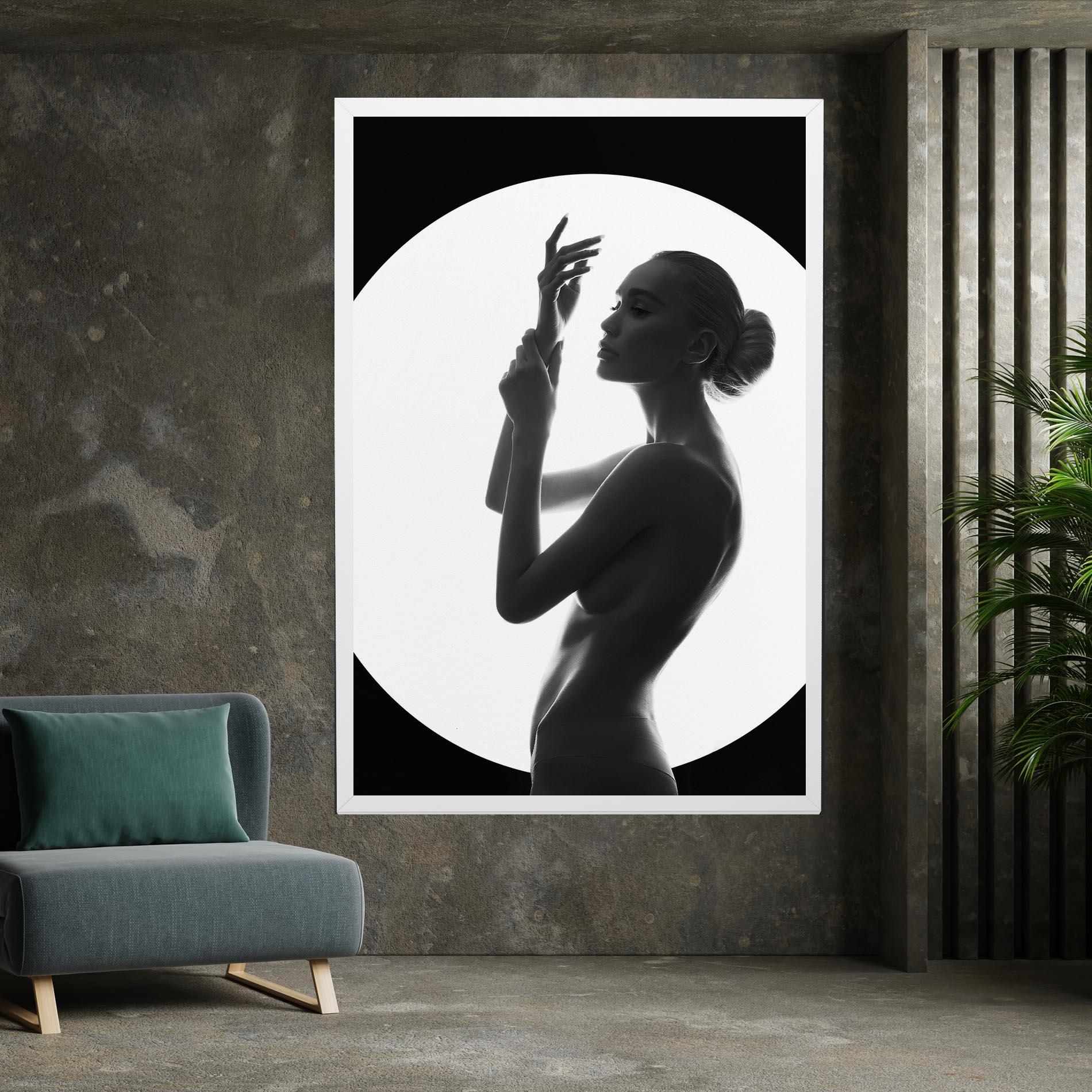 Leinwandbild Body Figure mockup 7