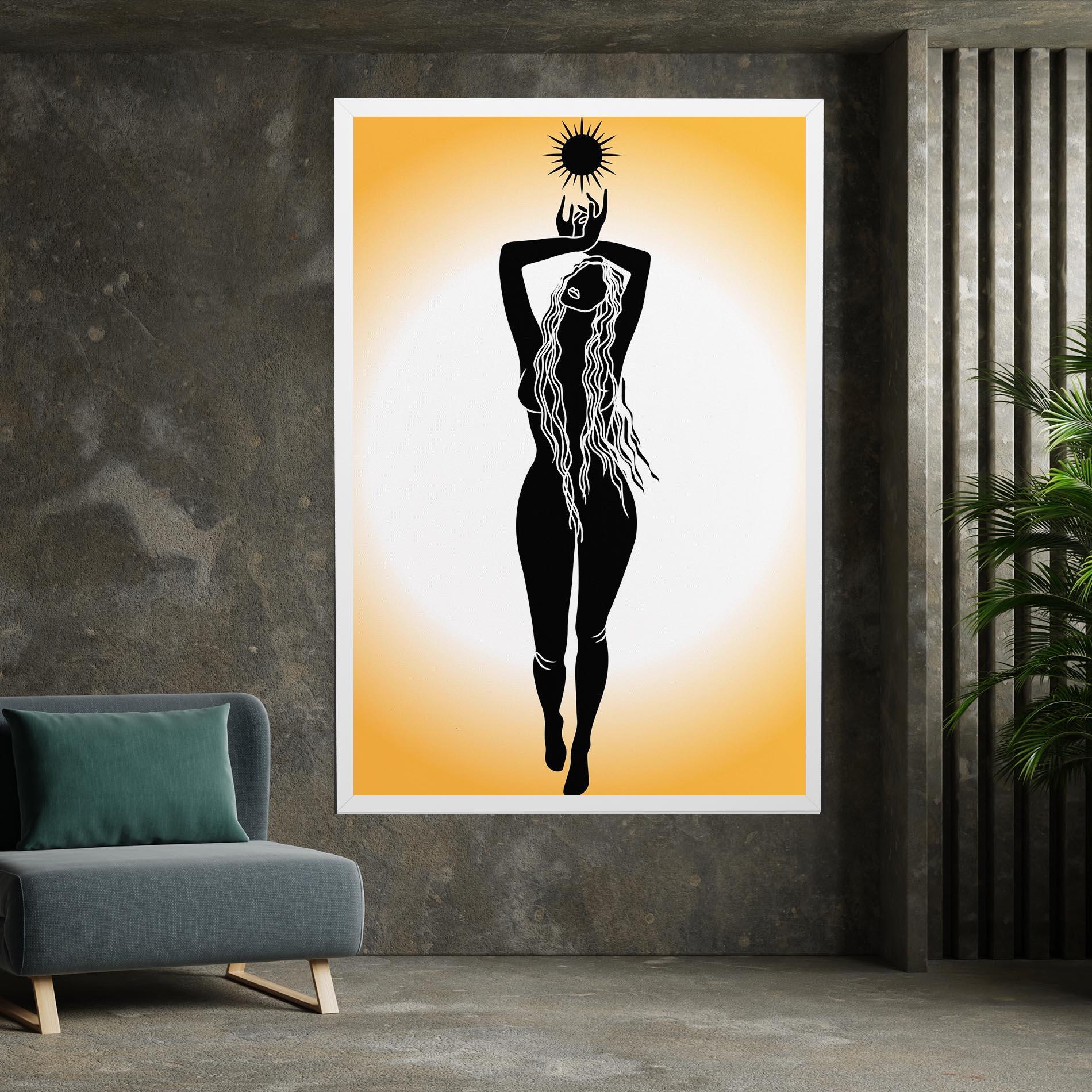 Leinwandbild Mistic Woman mockup 7
