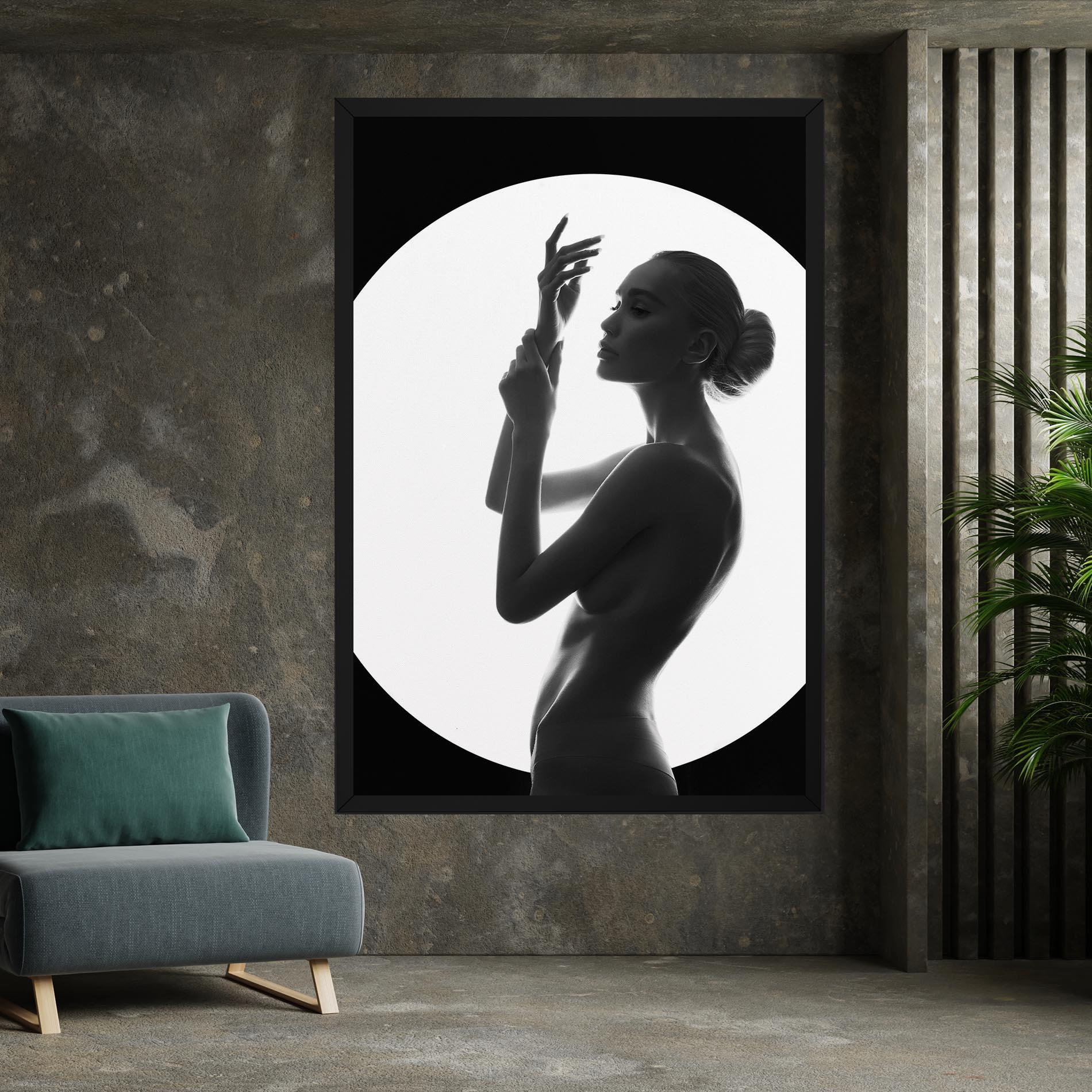 Leinwandbild Body Figure mockup 7