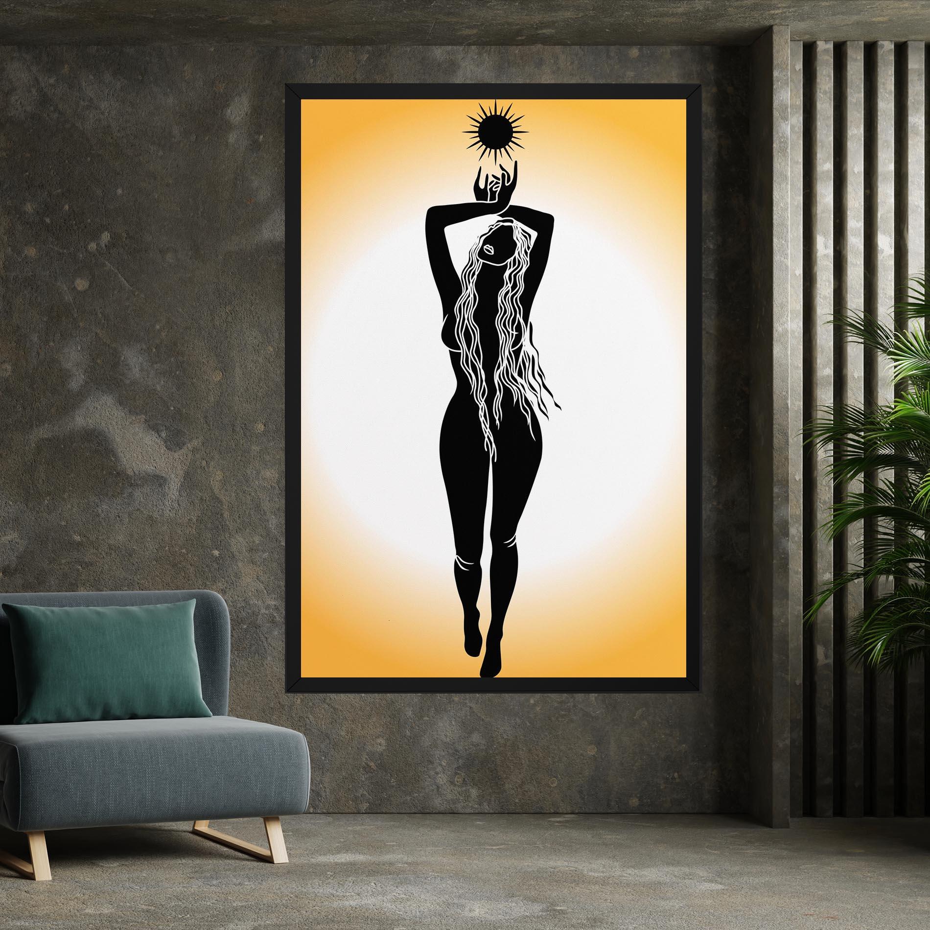 Leinwandbild Mistic Woman mockup 7