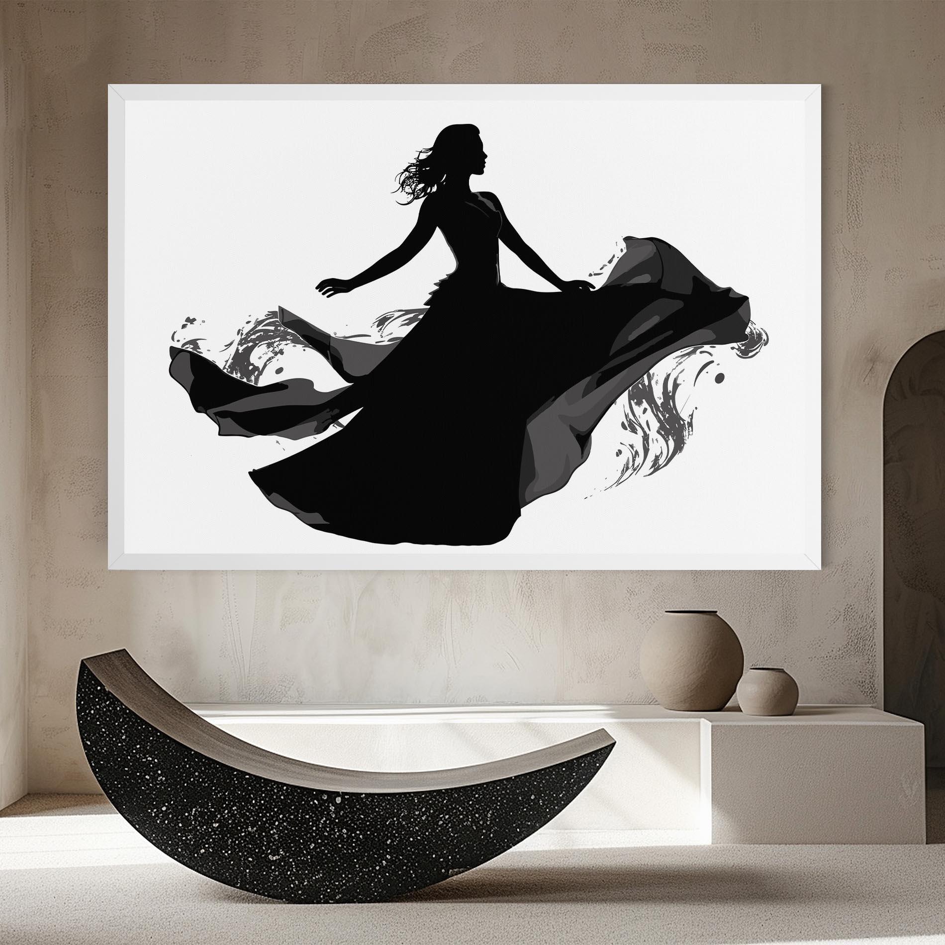 Leinwandbild Dress Jump mockup 8