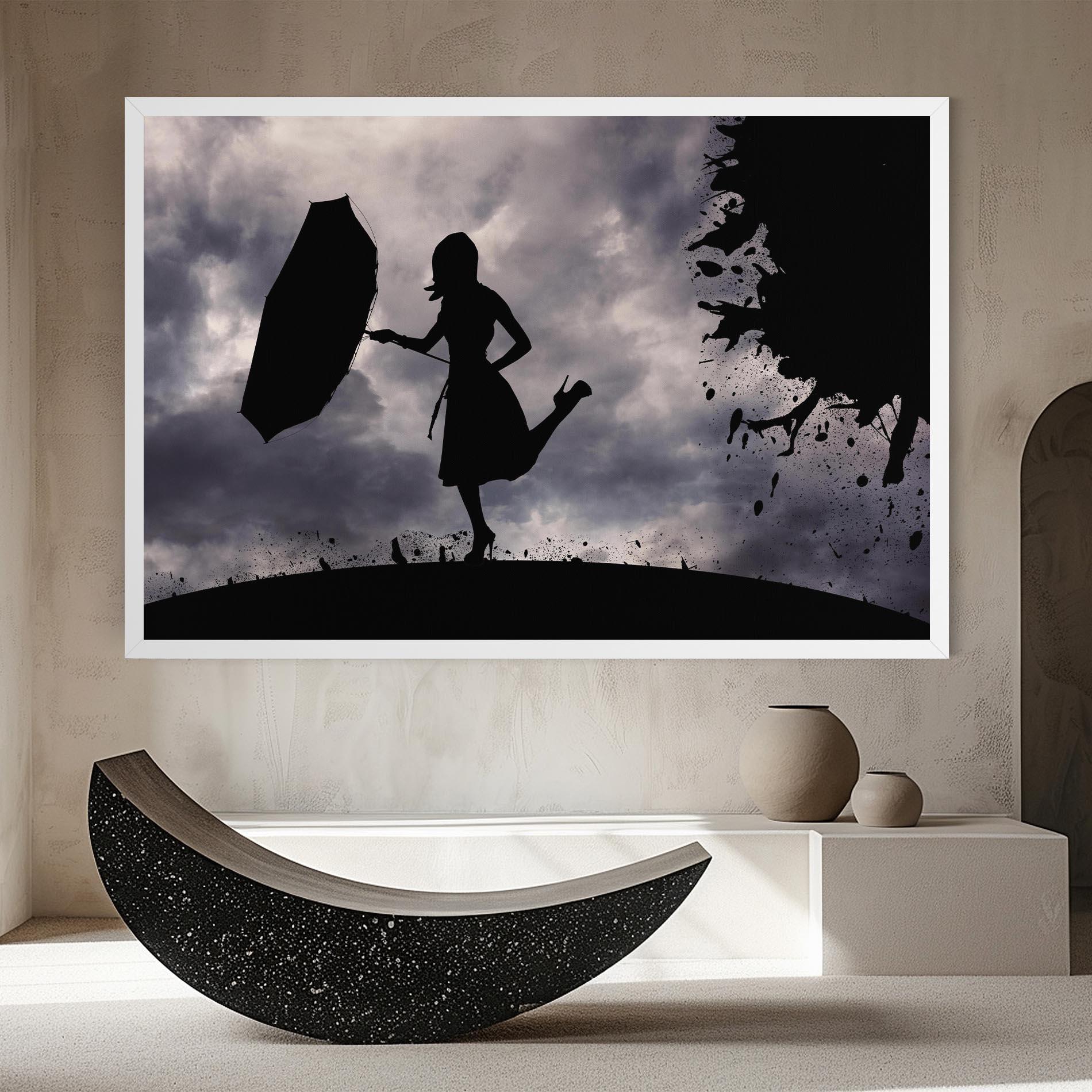 Leinwandbild Stormy Day mockup 8