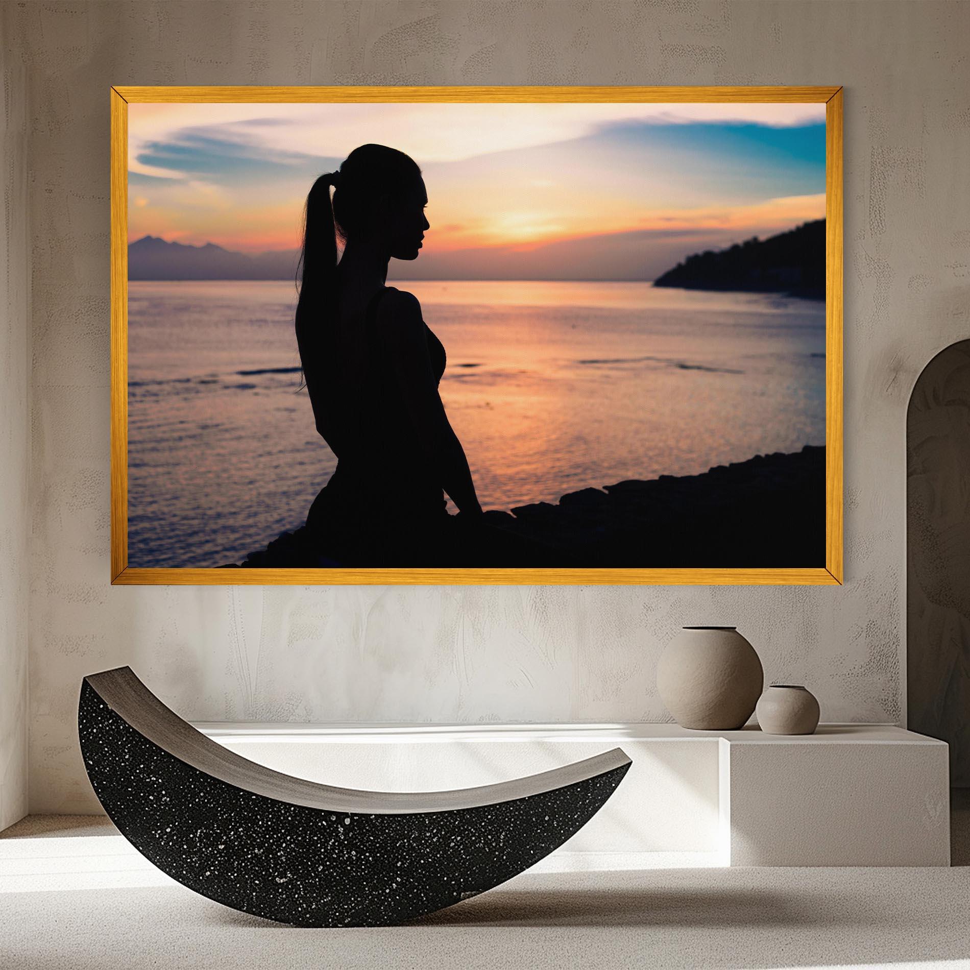 Leinwandbild Beach Pretty View mockup 8