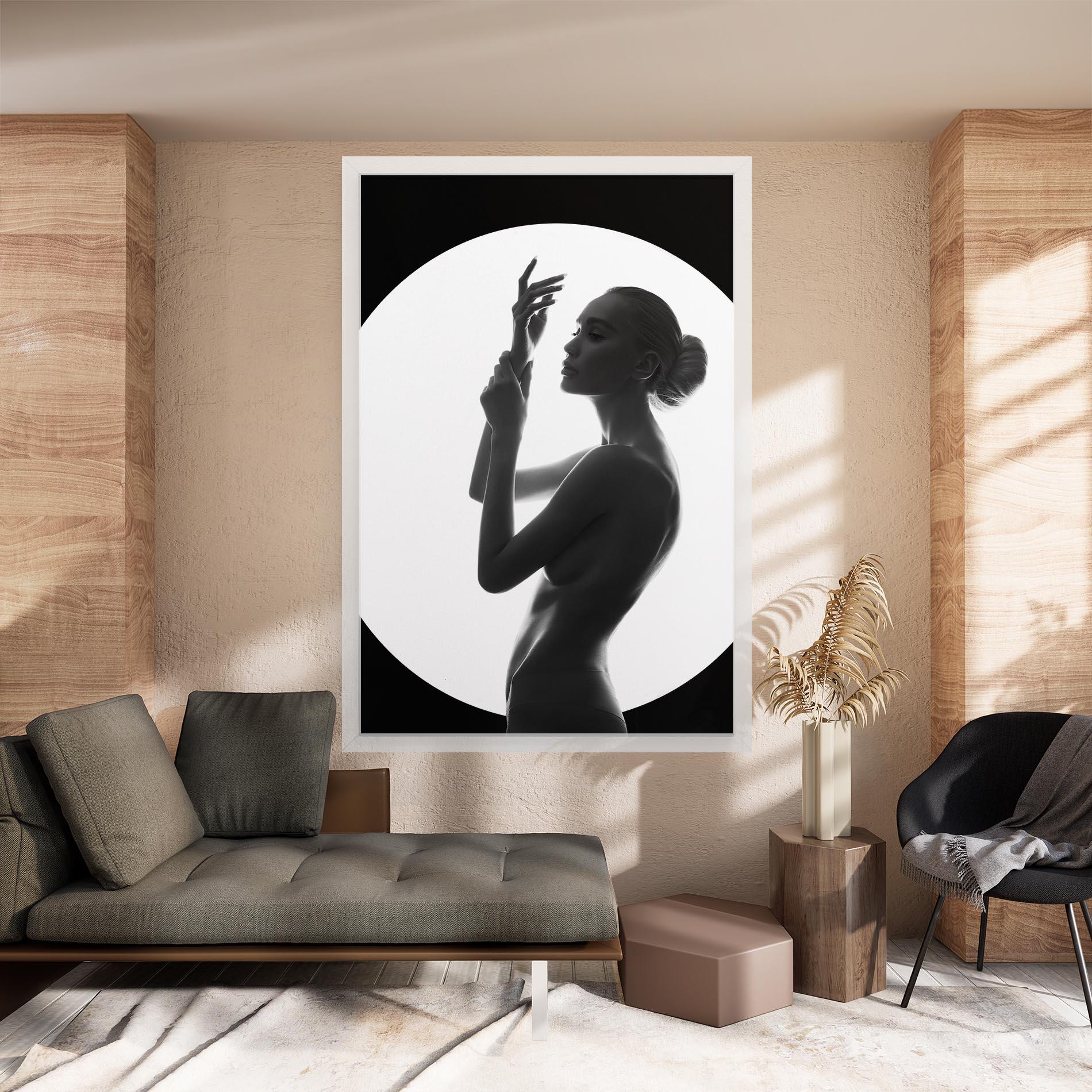 Leinwandbild Body Figure mockup 8