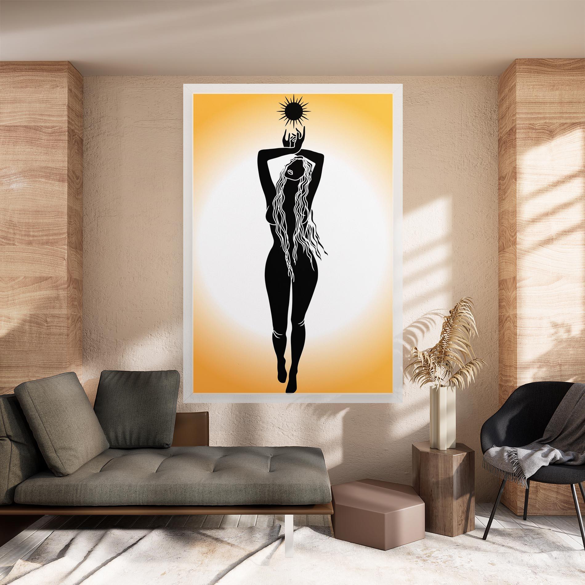 Leinwandbild Mistic Woman mockup 8