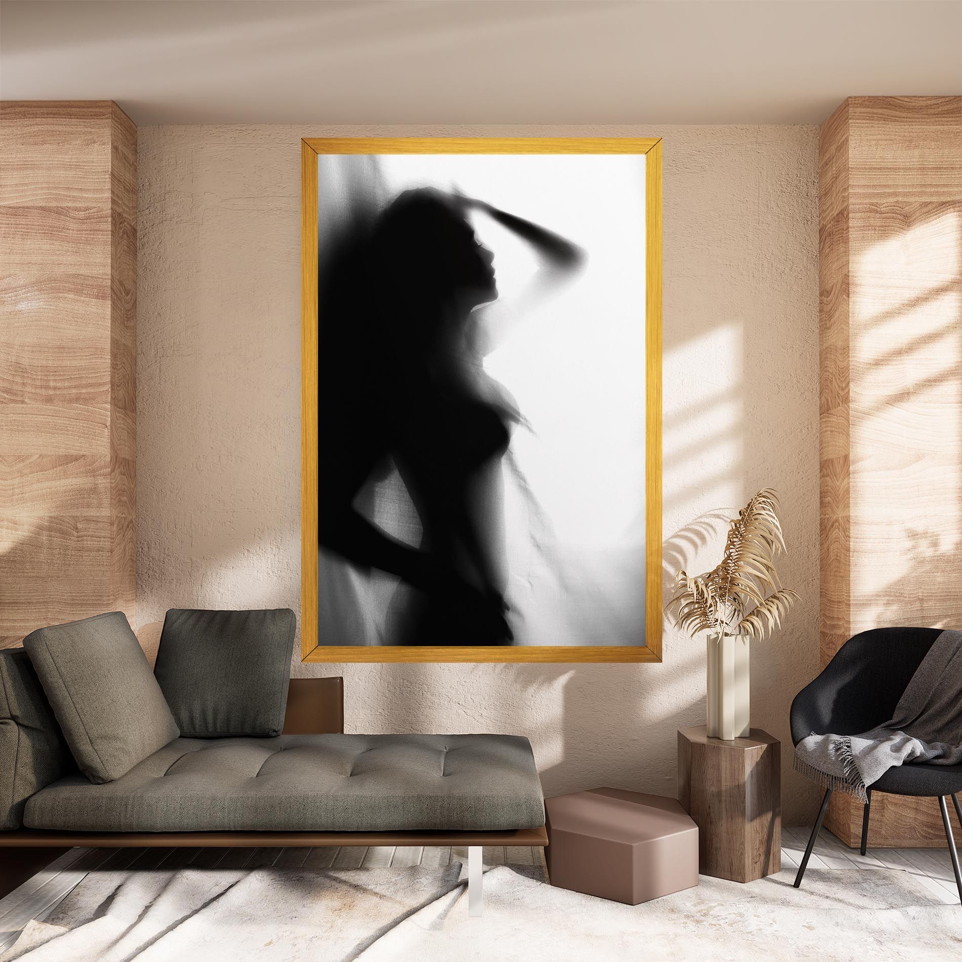 Blurred Girl mockup 8