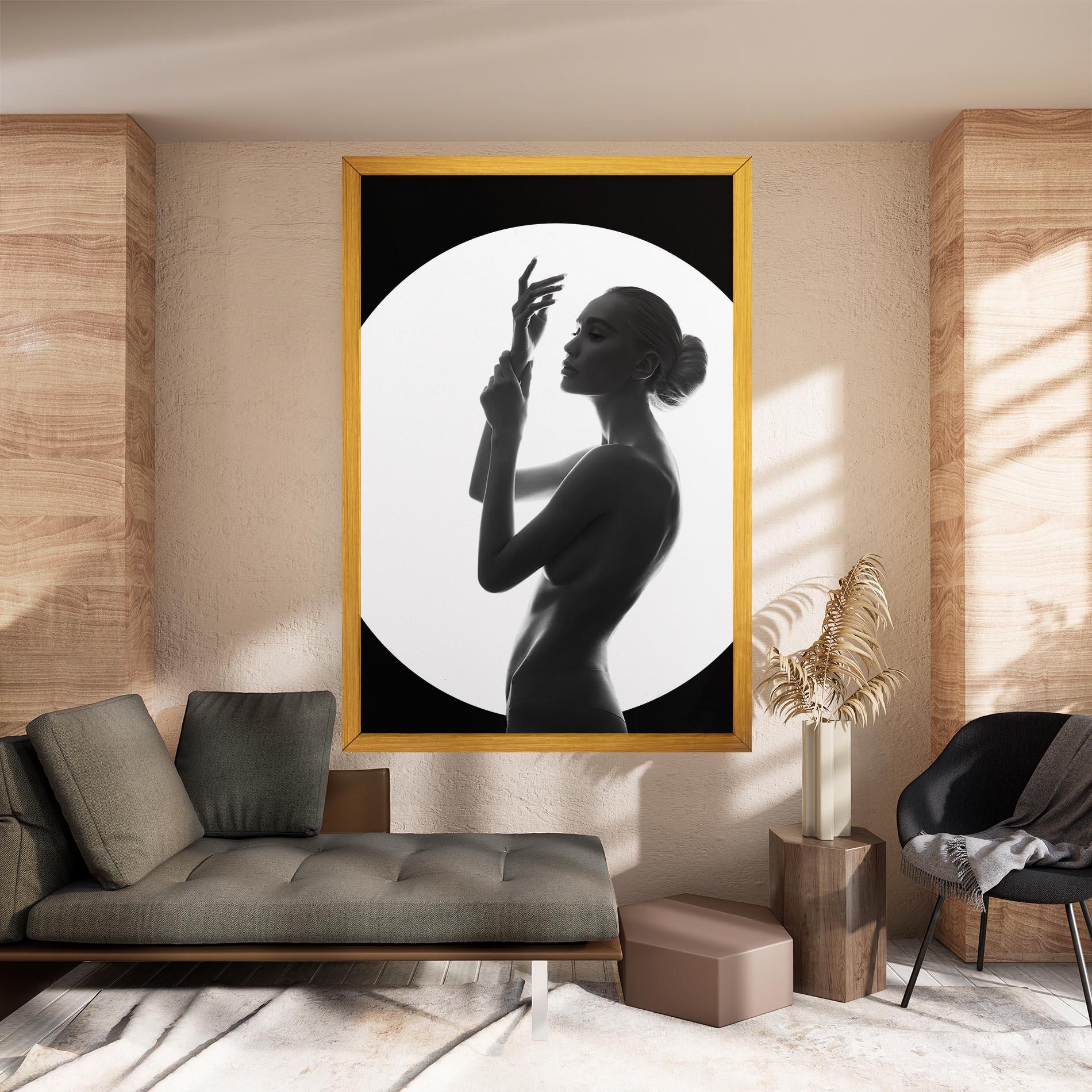 Leinwandbild Body Figure mockup 8