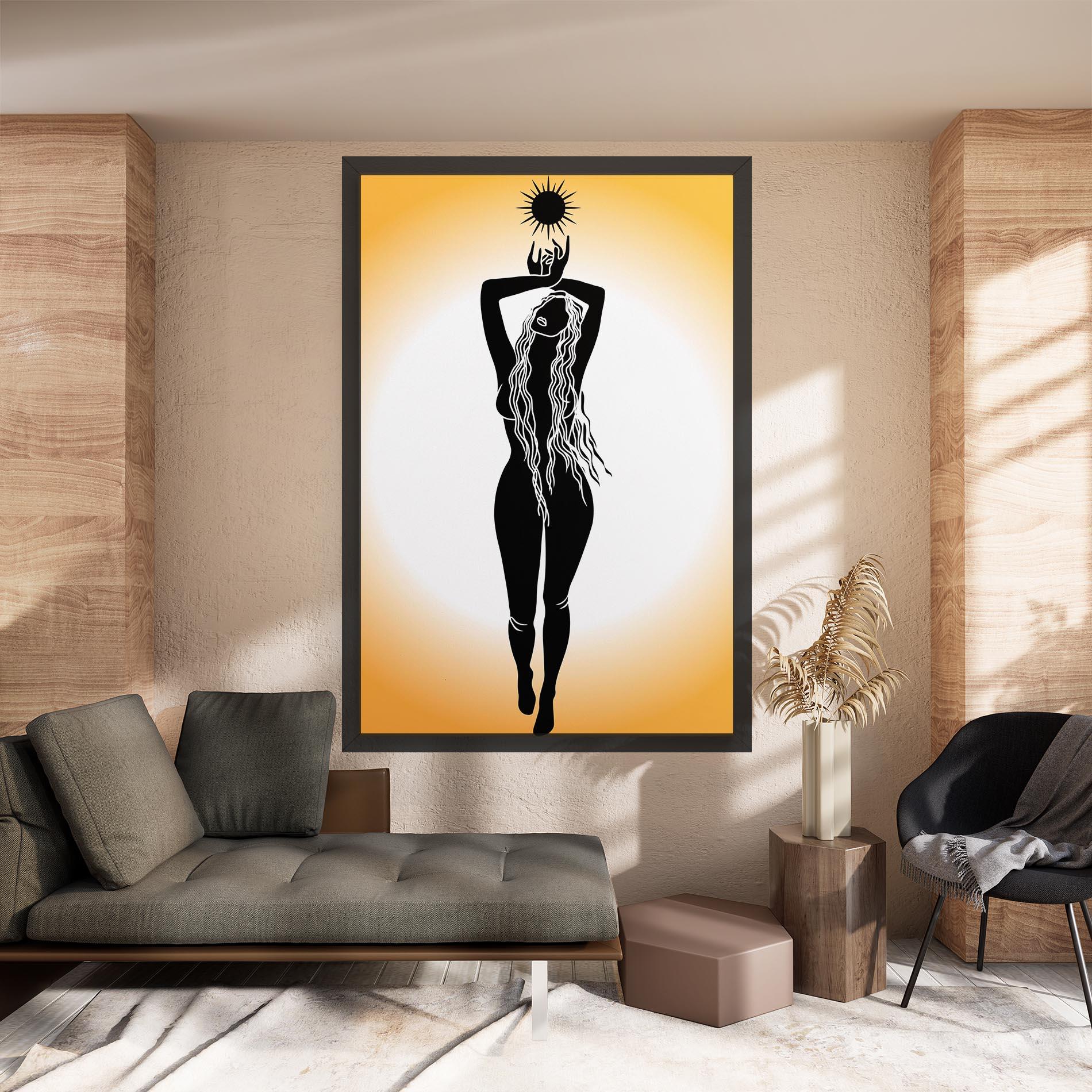 Leinwandbild Mistic Woman mockup 8