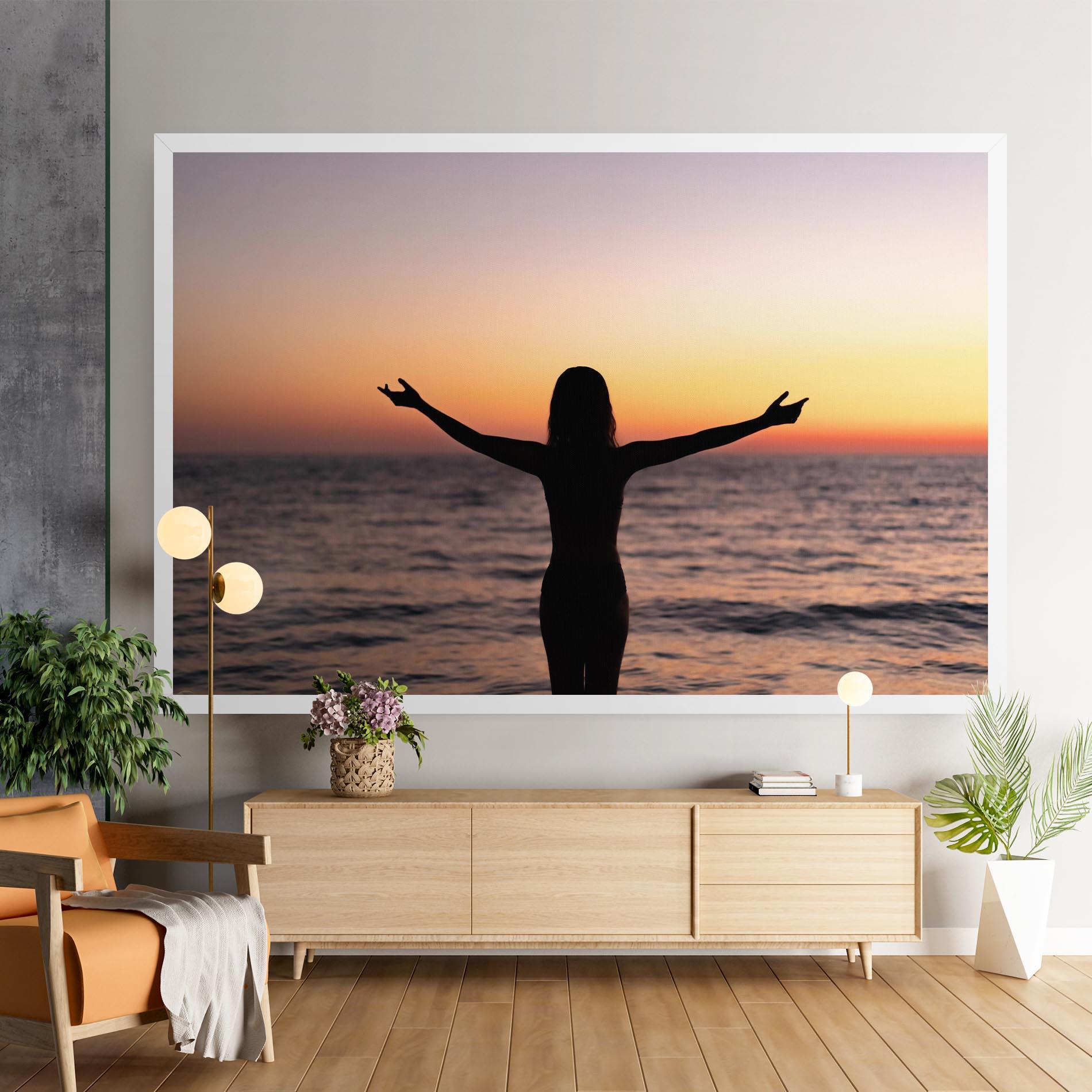 Leinwandbild Feeling Freedom mockup 9