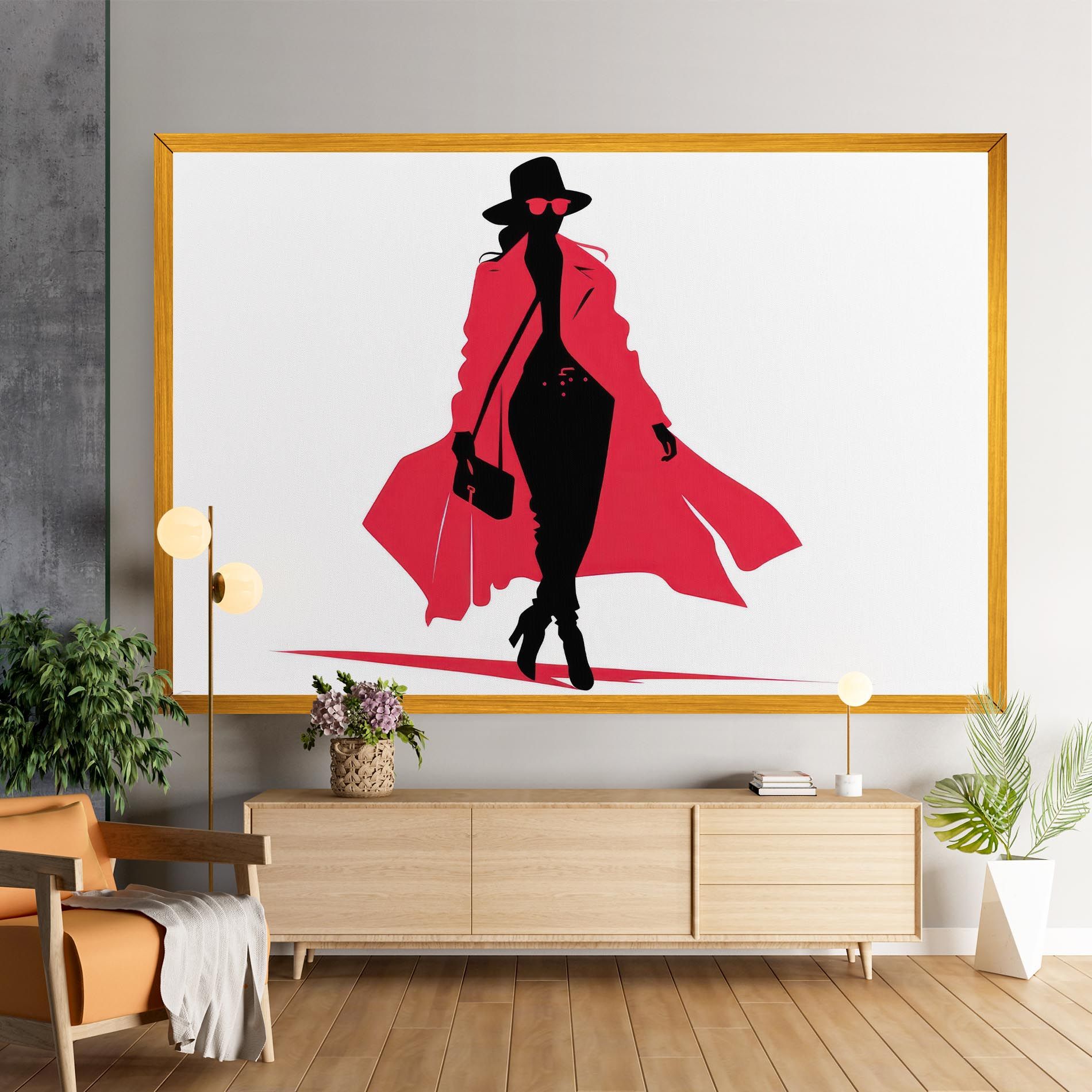 Pink Outfit Woman mockup 9