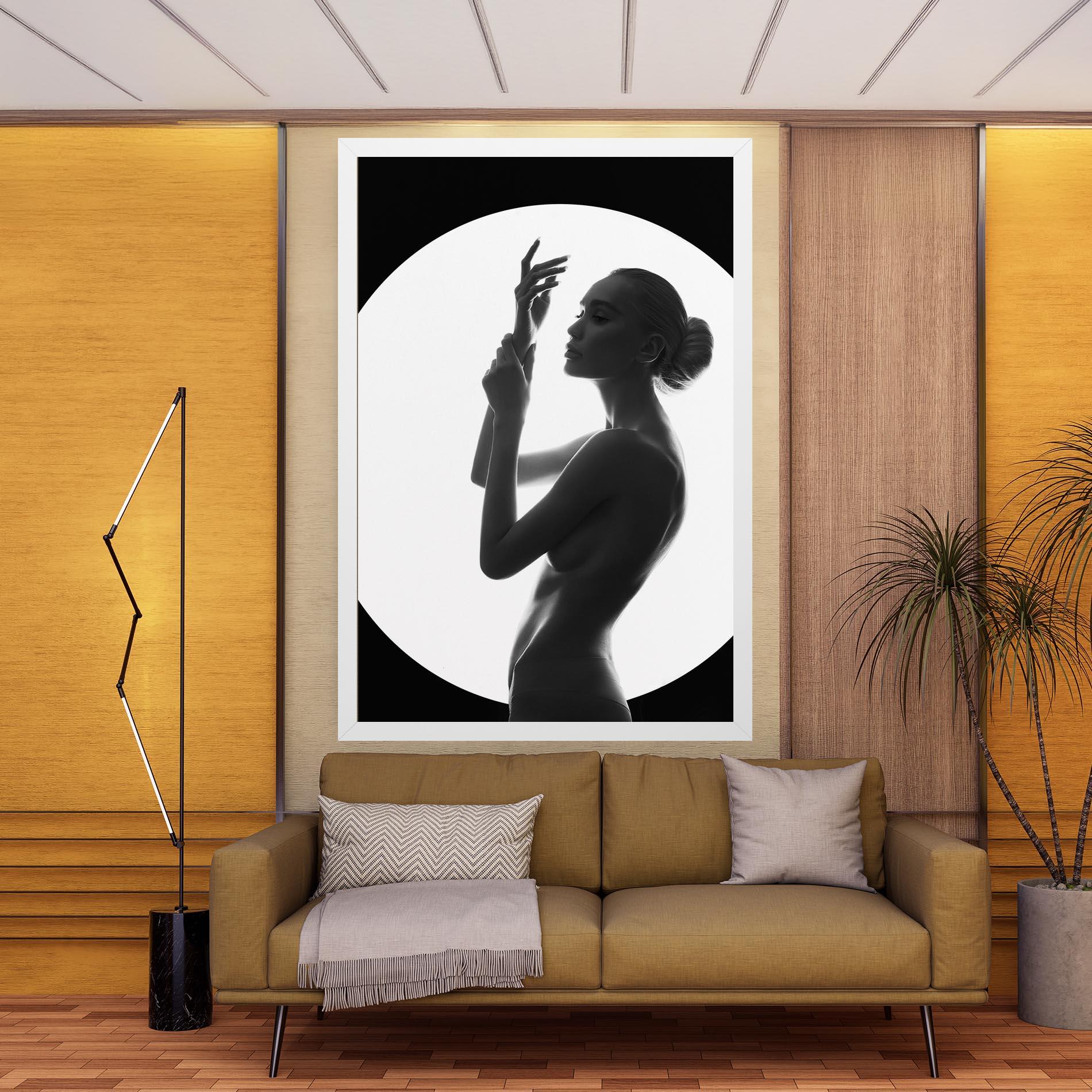 Leinwandbild Body Figure mockup 9