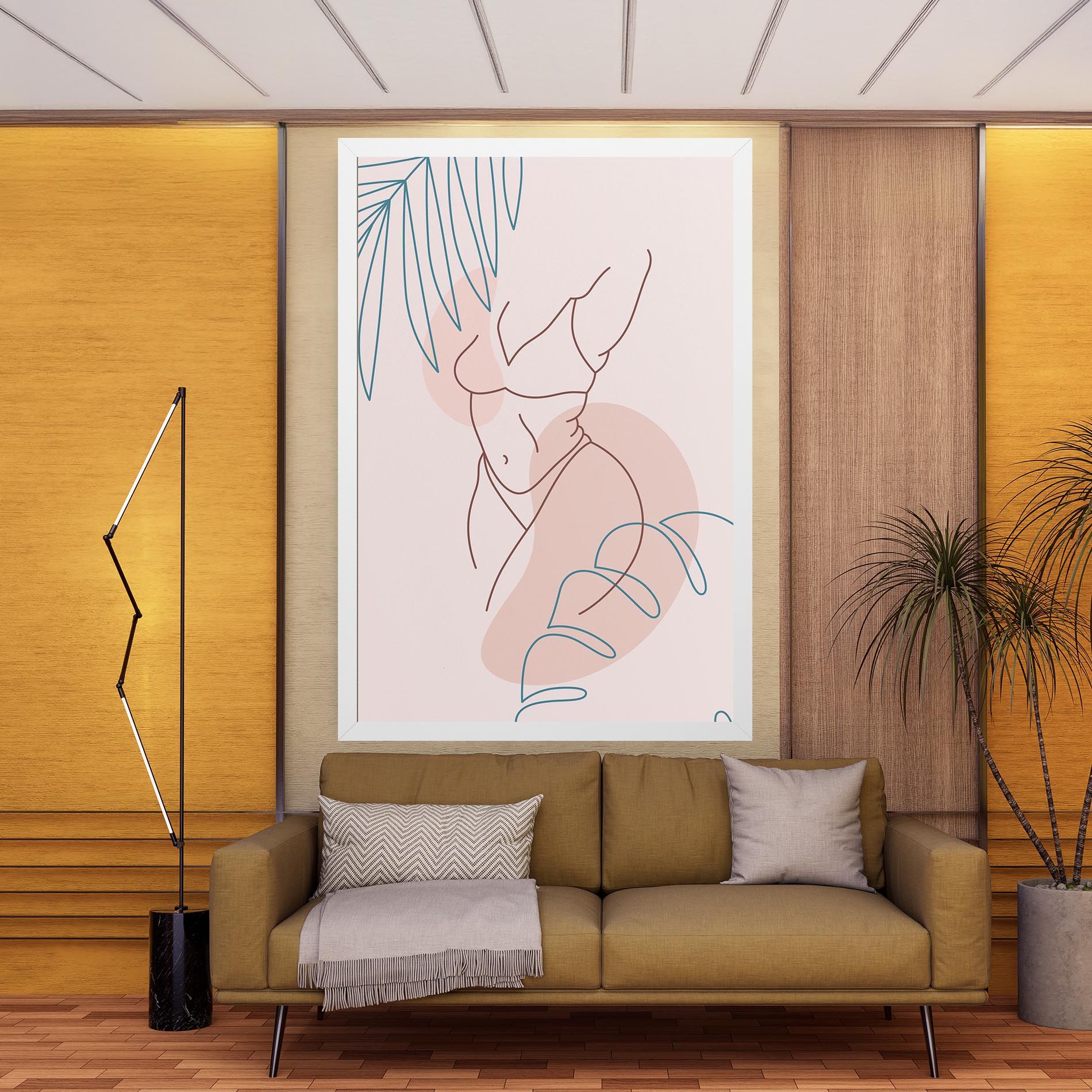 Body Line Leaf mockup 9