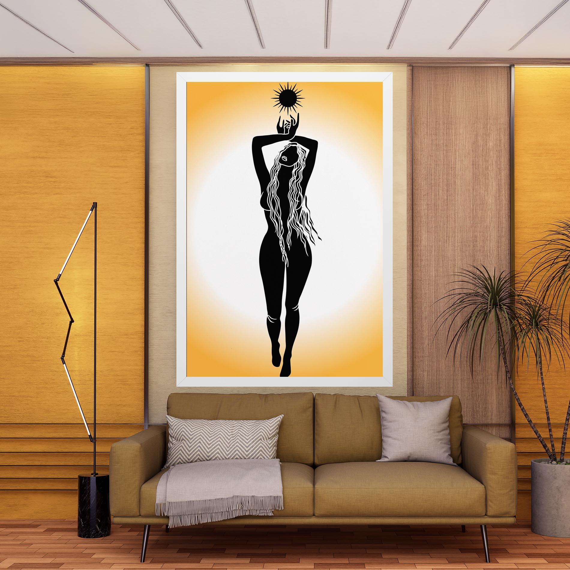 Leinwandbild Mistic Woman mockup 9
