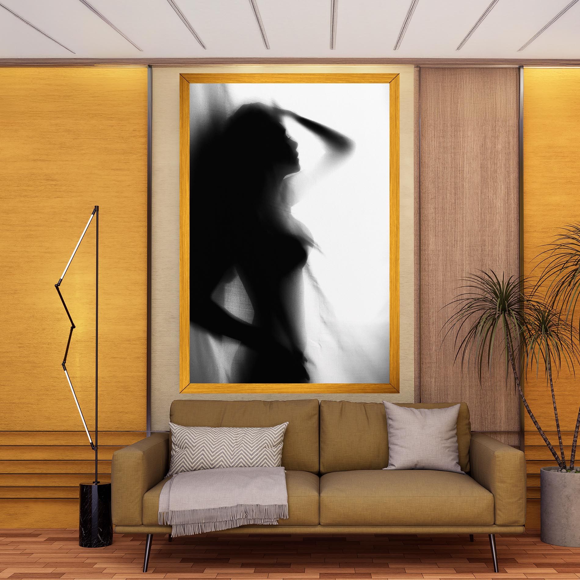 Blurred Girl mockup 9