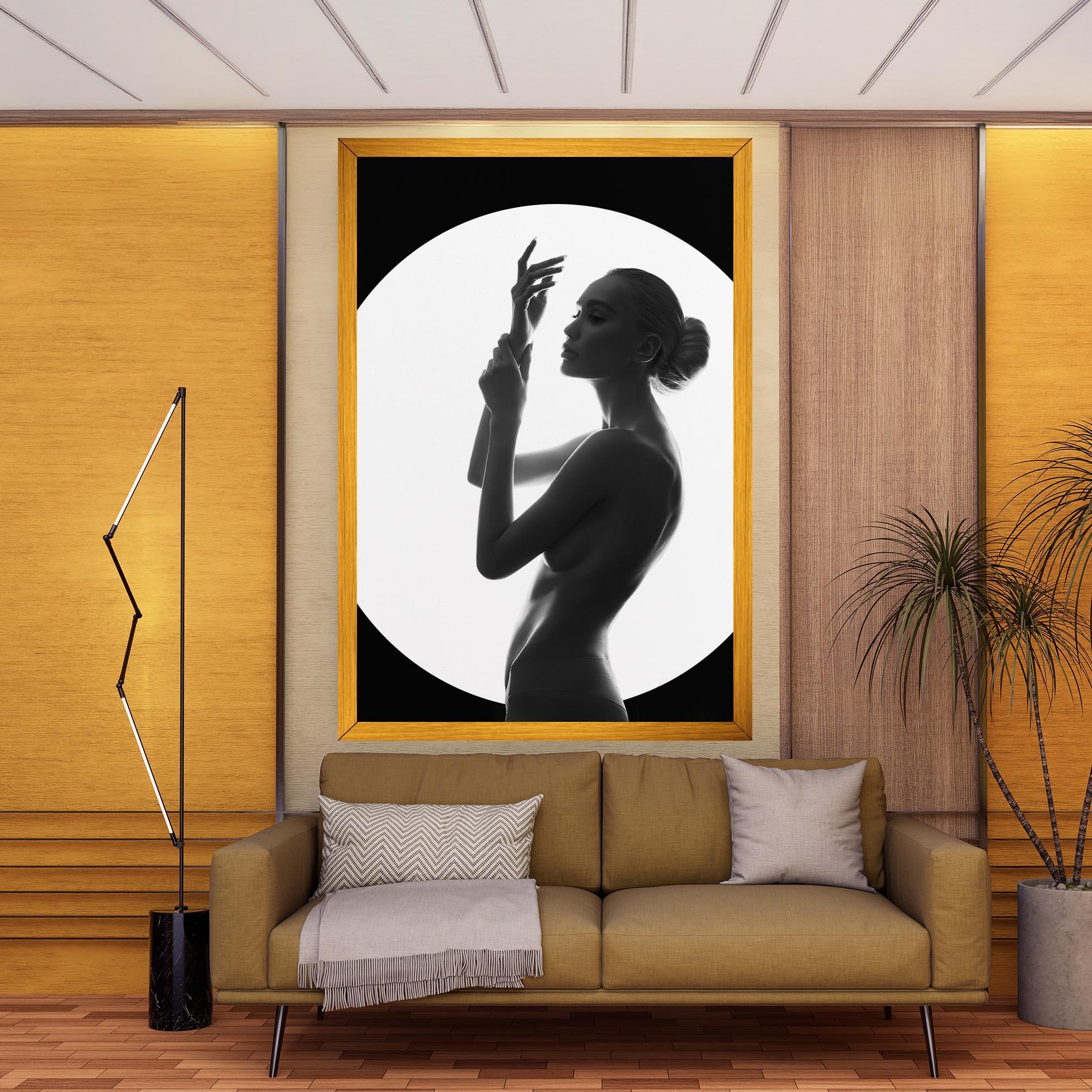 Leinwandbild Body Figure mockup 9