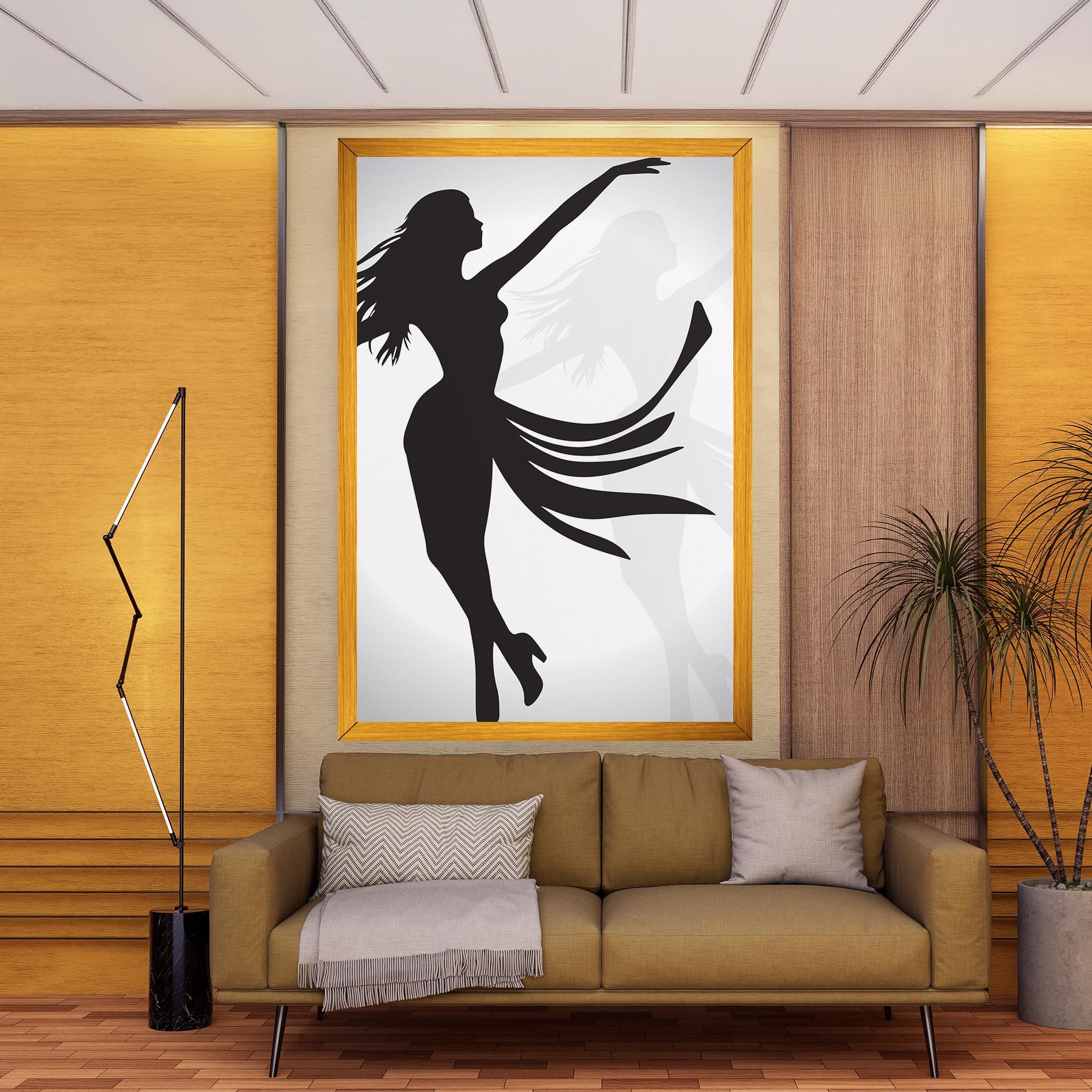 Dance Shilouette mockup 9