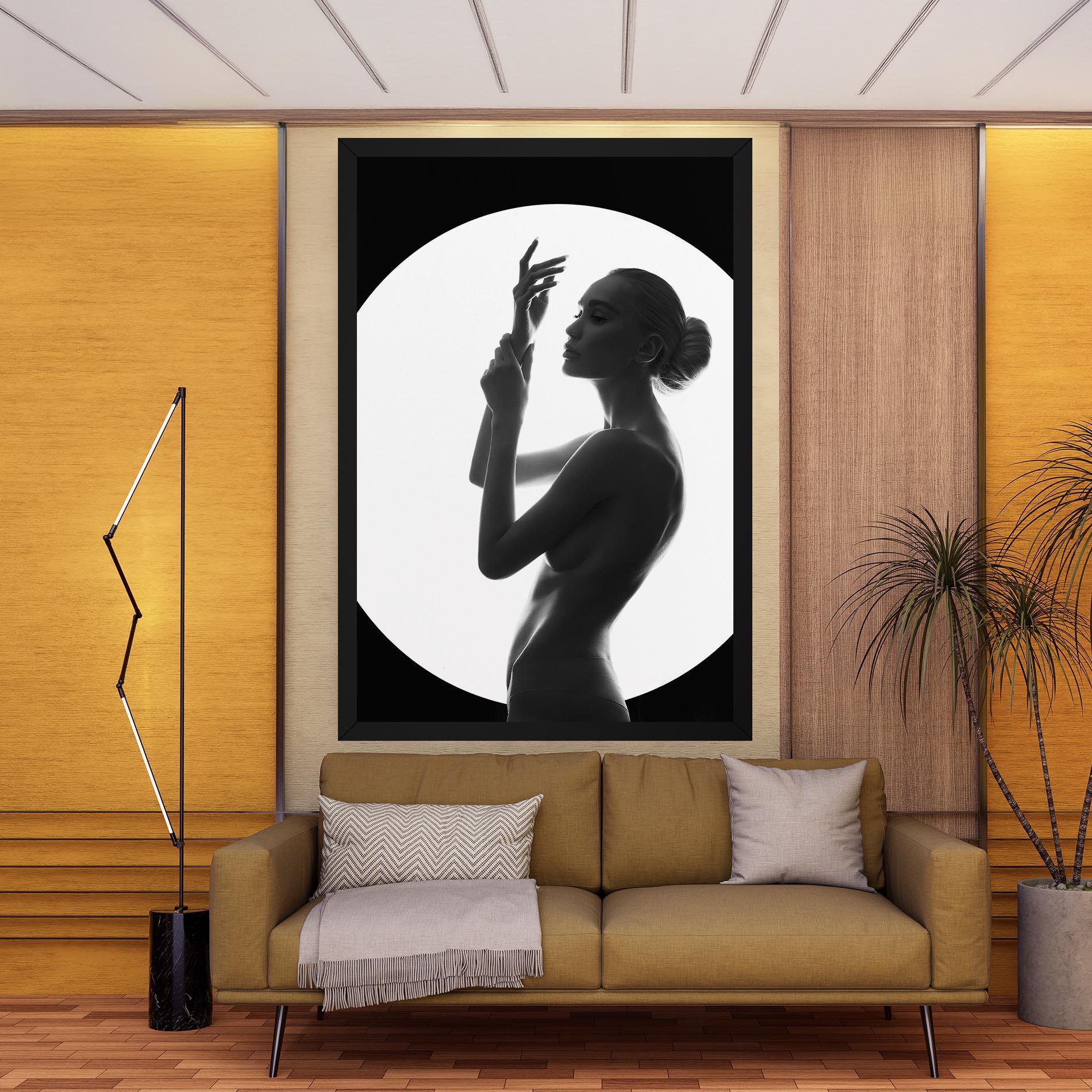 Leinwandbild Body Figure mockup 9