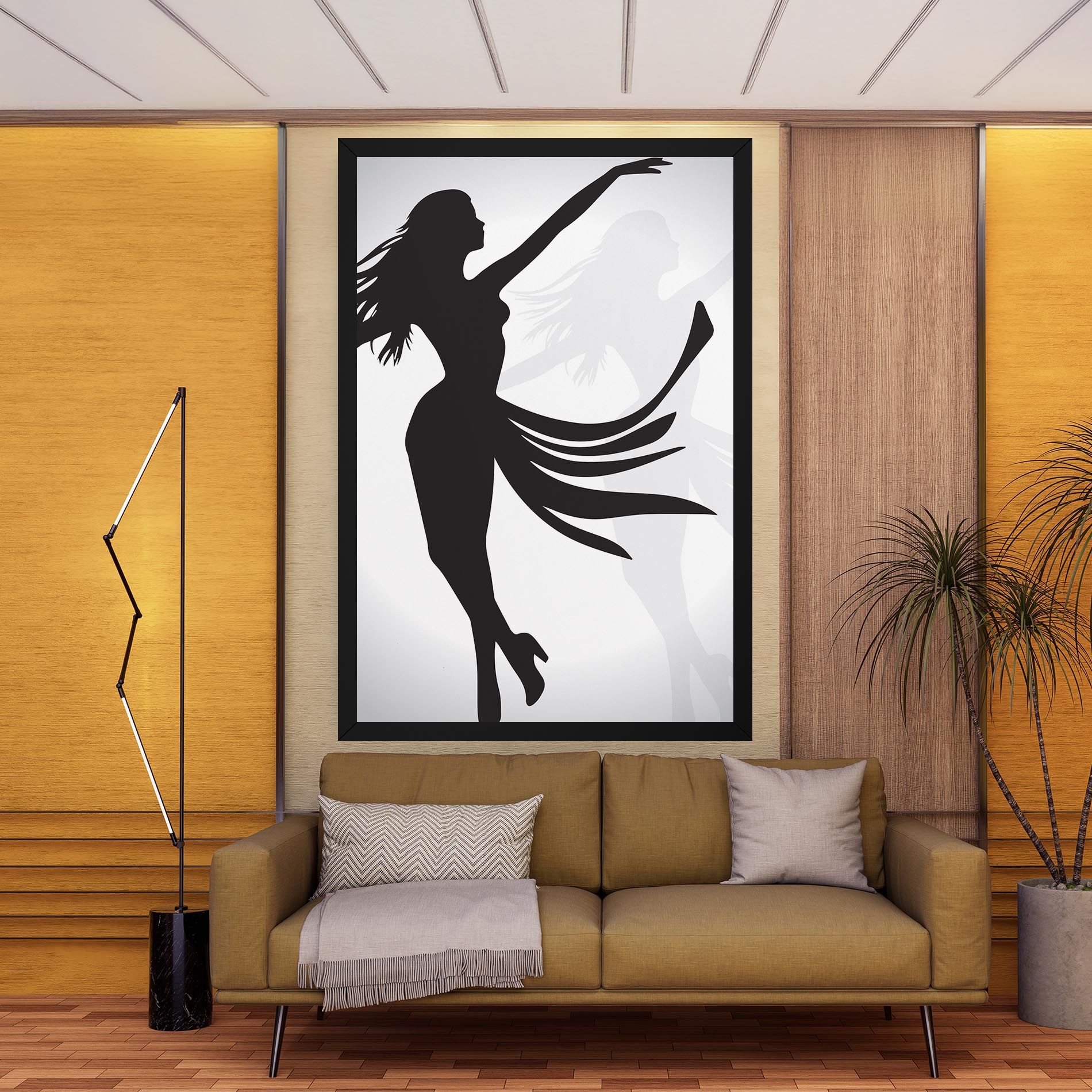 Dance Shilouette mockup 9
