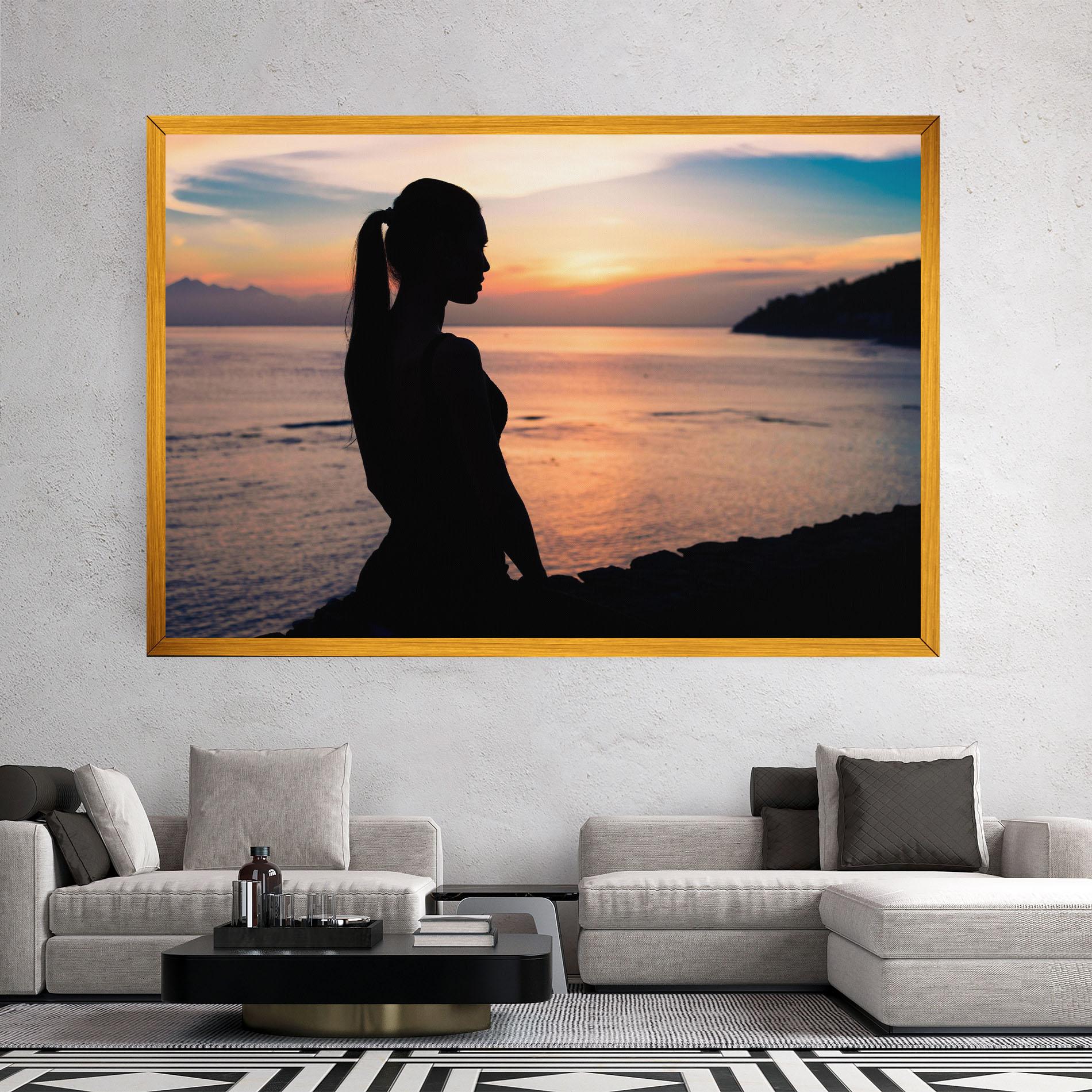 Leinwandbild Beach Pretty View mockup 2