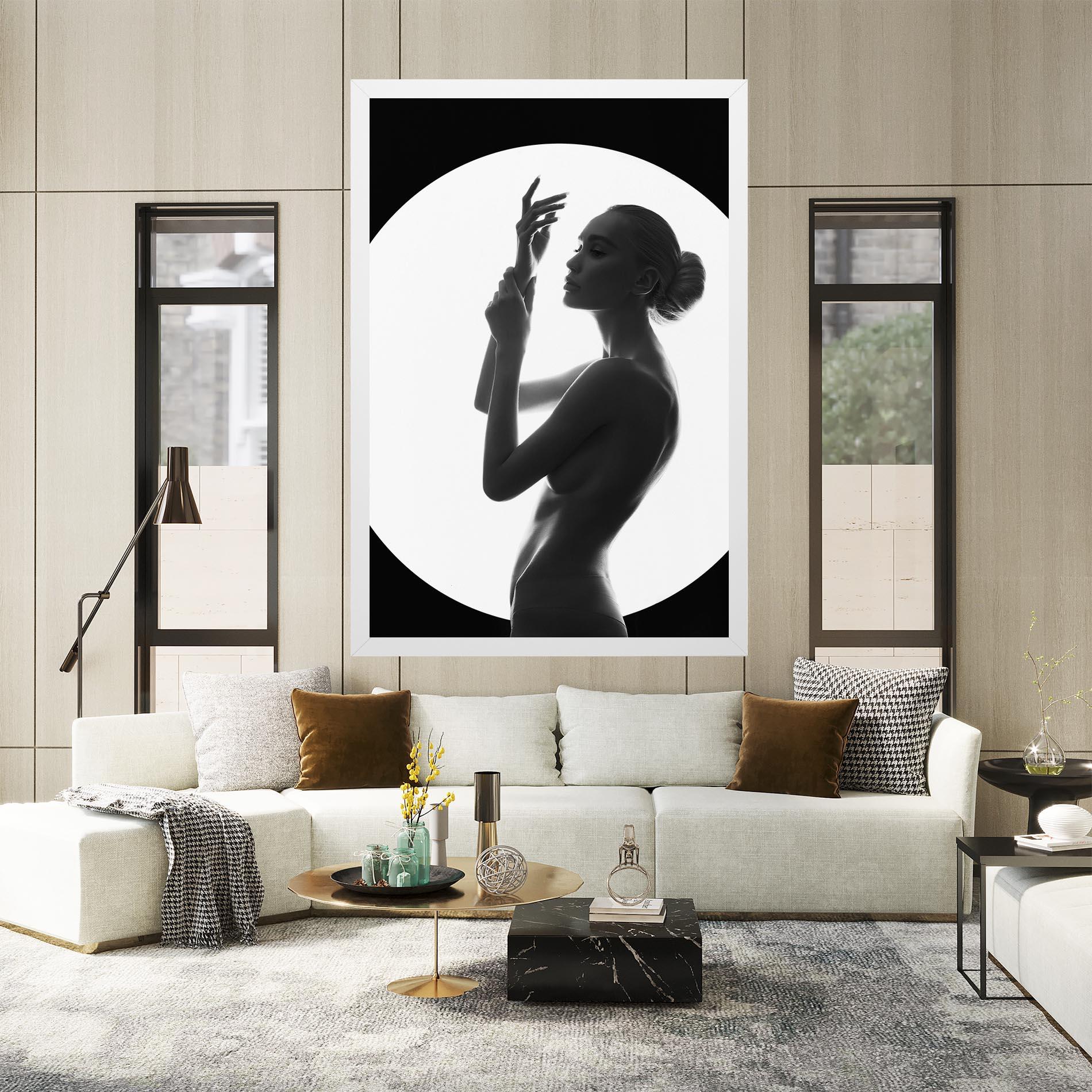 Leinwandbild Body Figure mockup 2