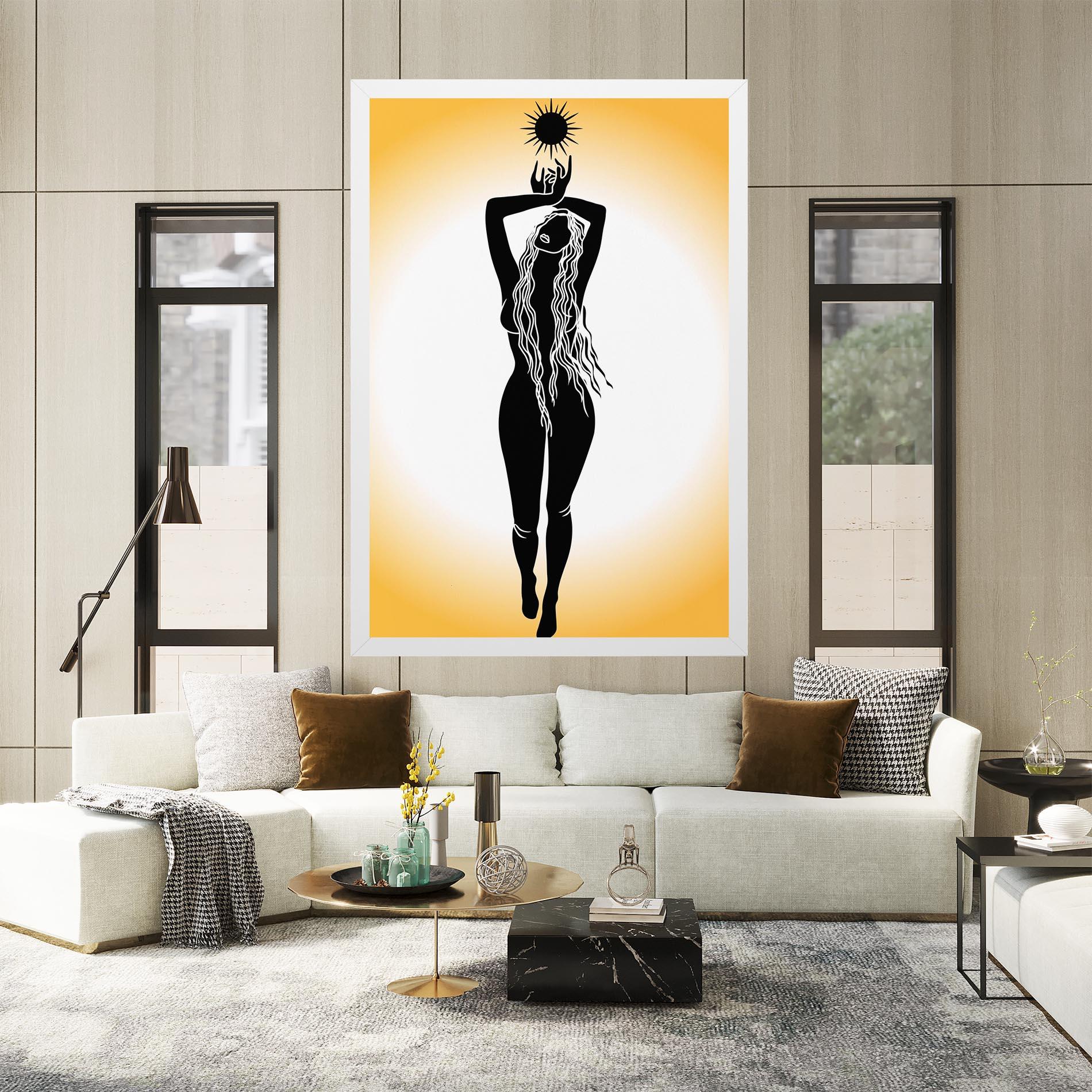 Leinwandbild Mistic Woman mockup 2