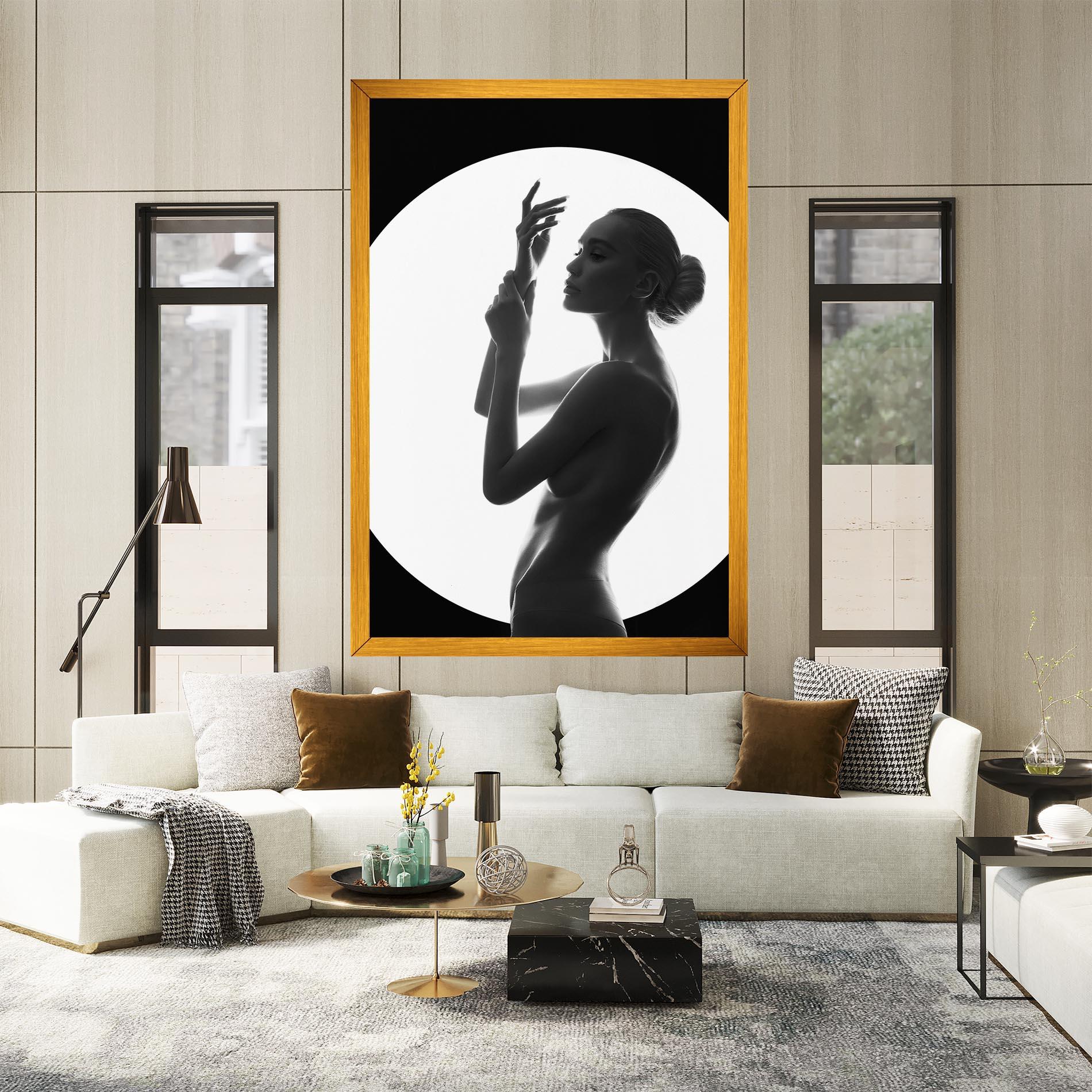 Leinwandbild Body Figure mockup 2