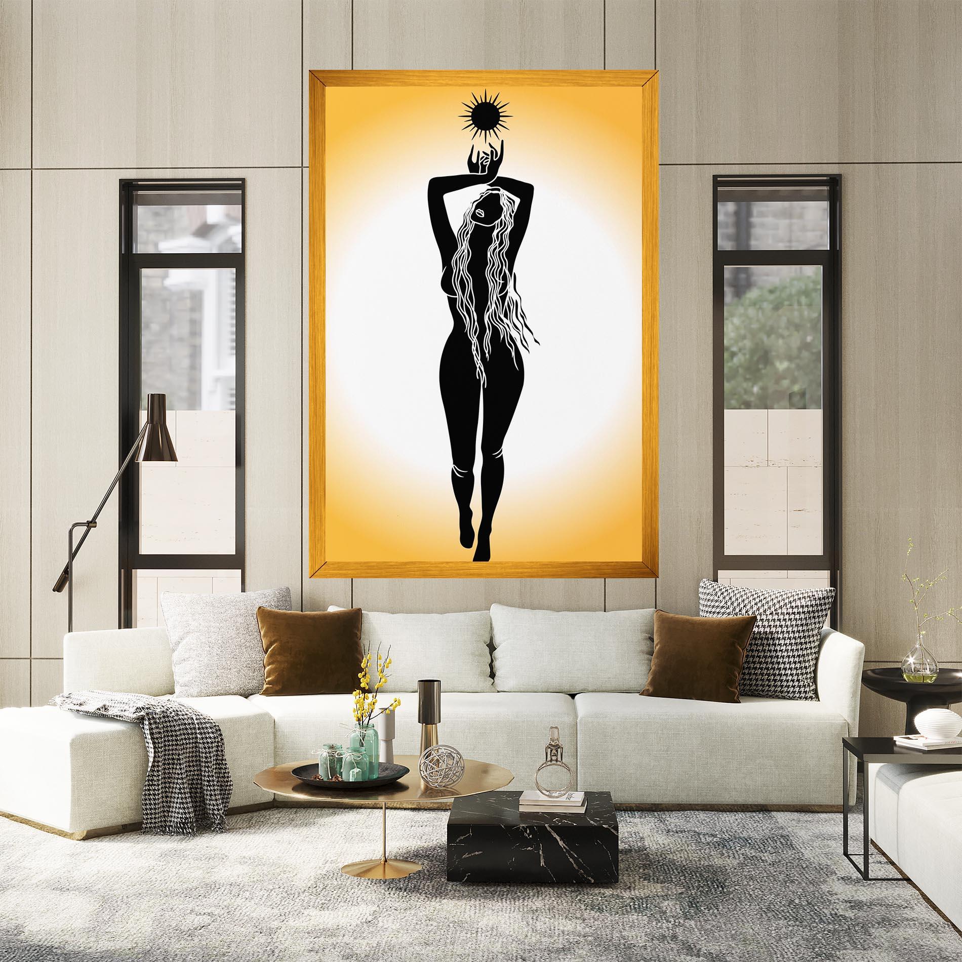 Leinwandbild Mistic Woman mockup 2