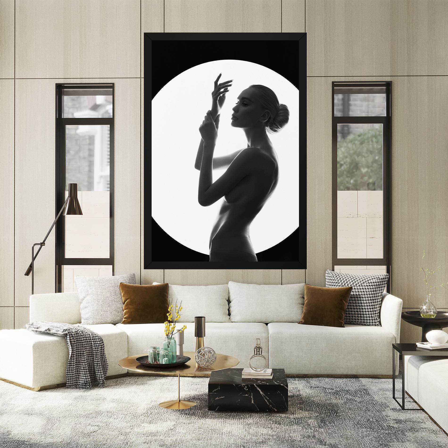 Leinwandbild Body Figure mockup 2