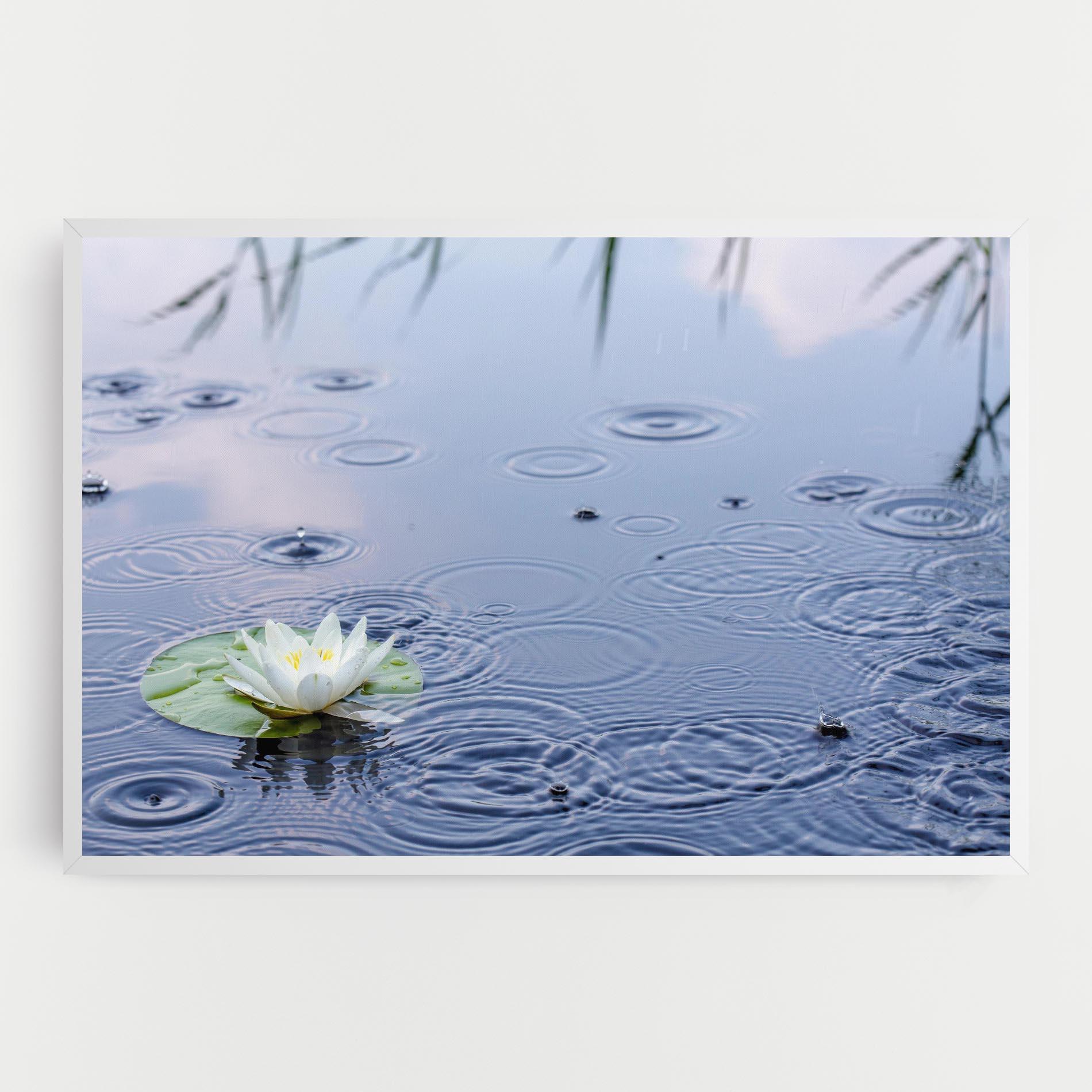 Leinwandbild Clear Lake Rain mockup 0