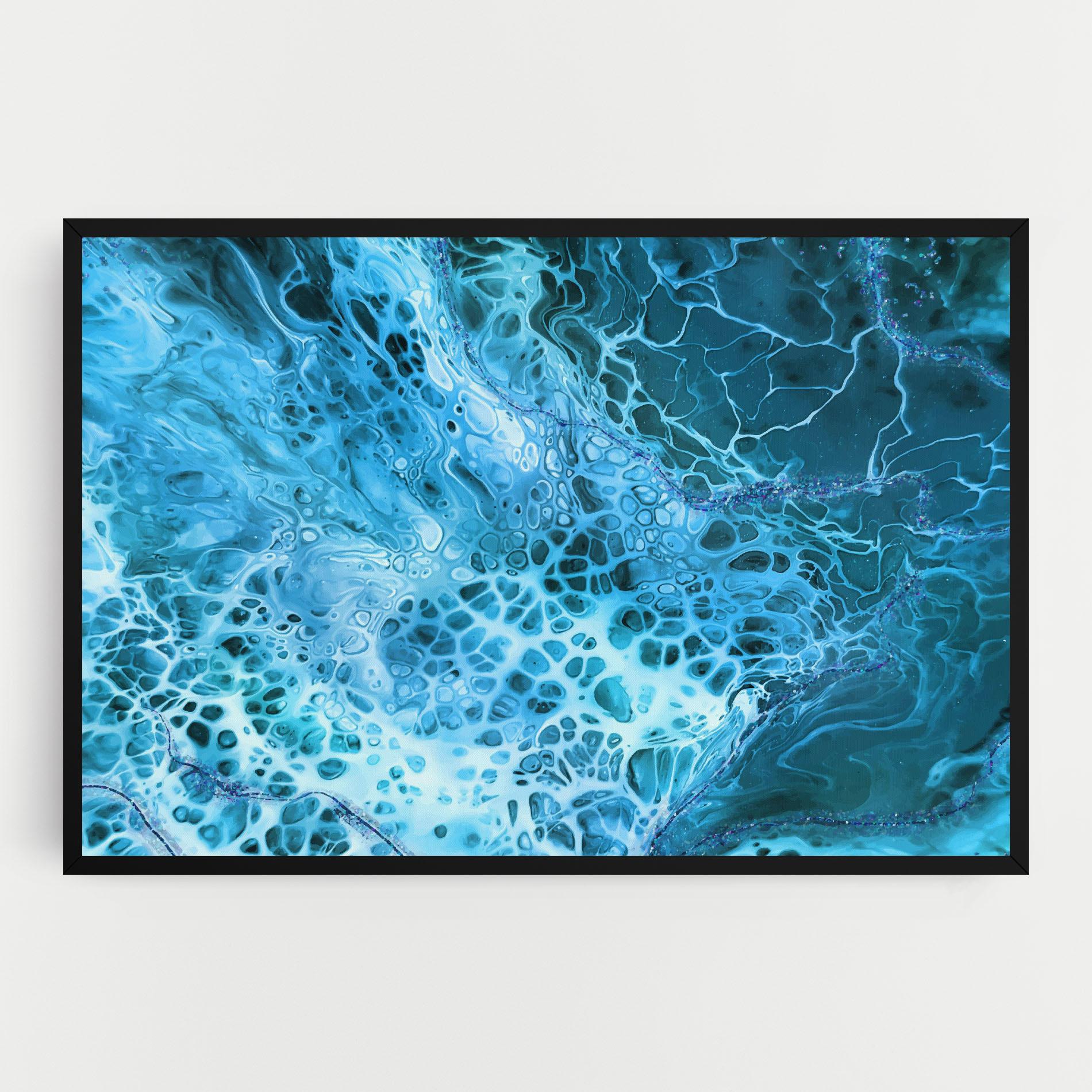 Leinwandbild Relax Wave mockup 0