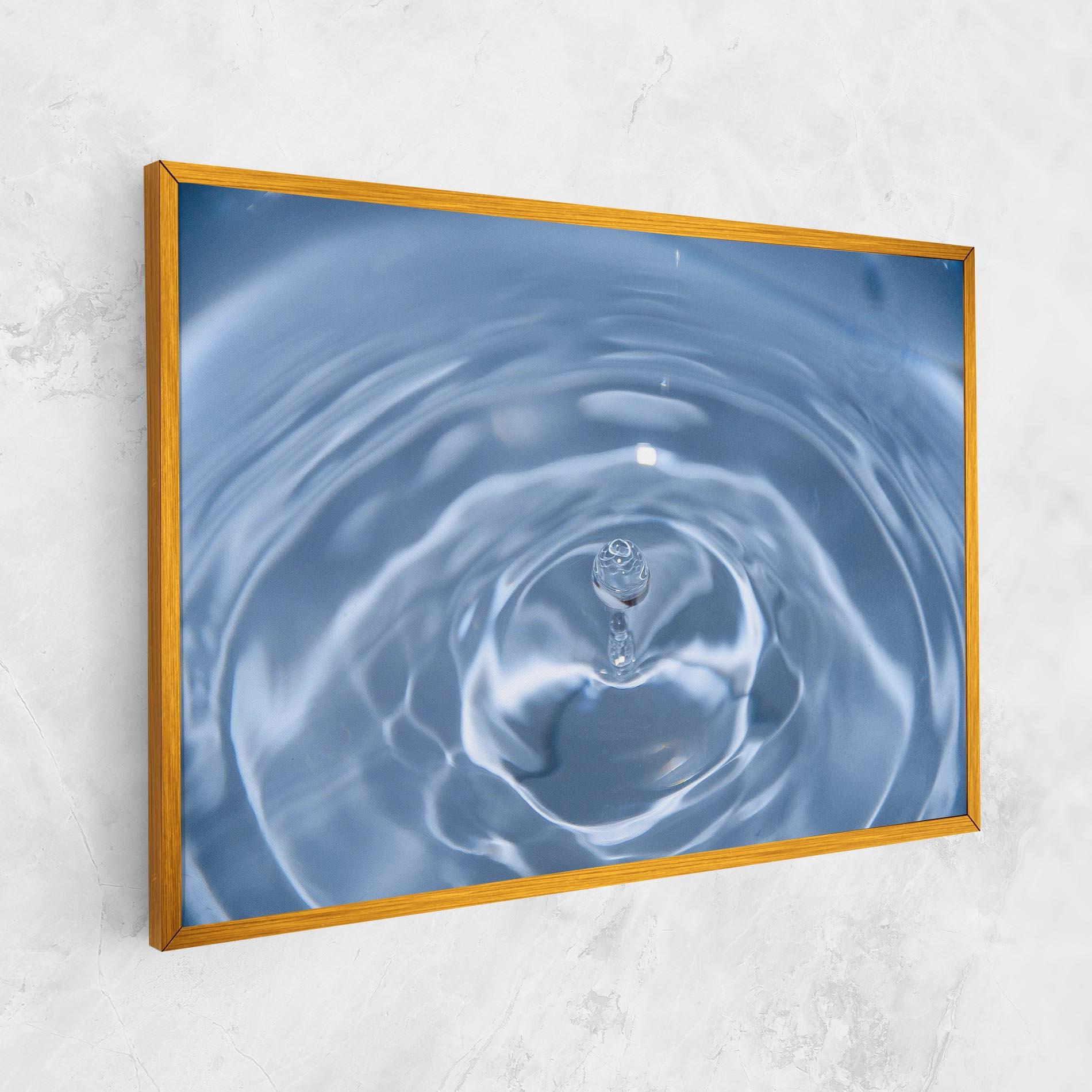 Leinwandbild Clean Water mockup 1