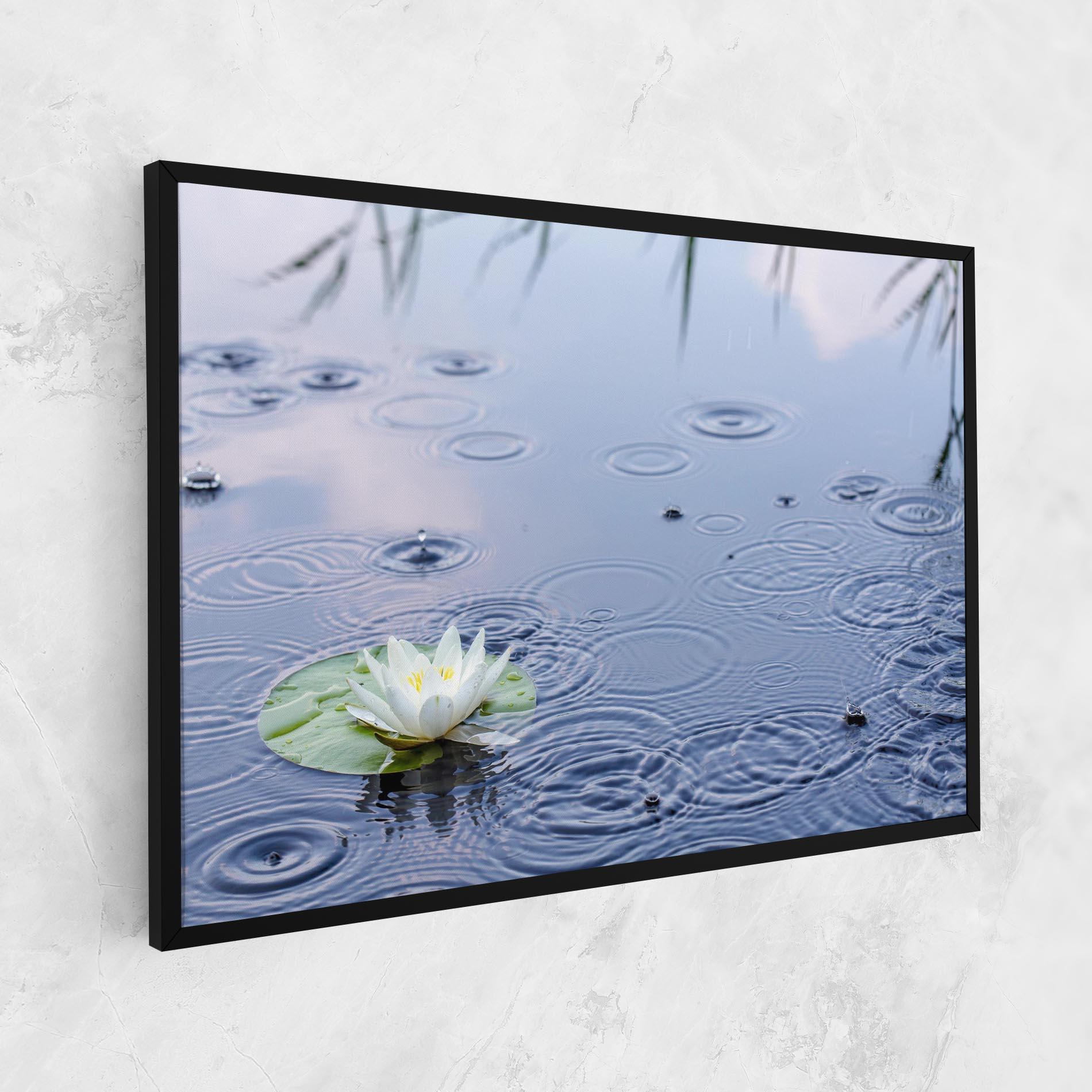 Leinwandbild Clear Lake Rain mockup 1