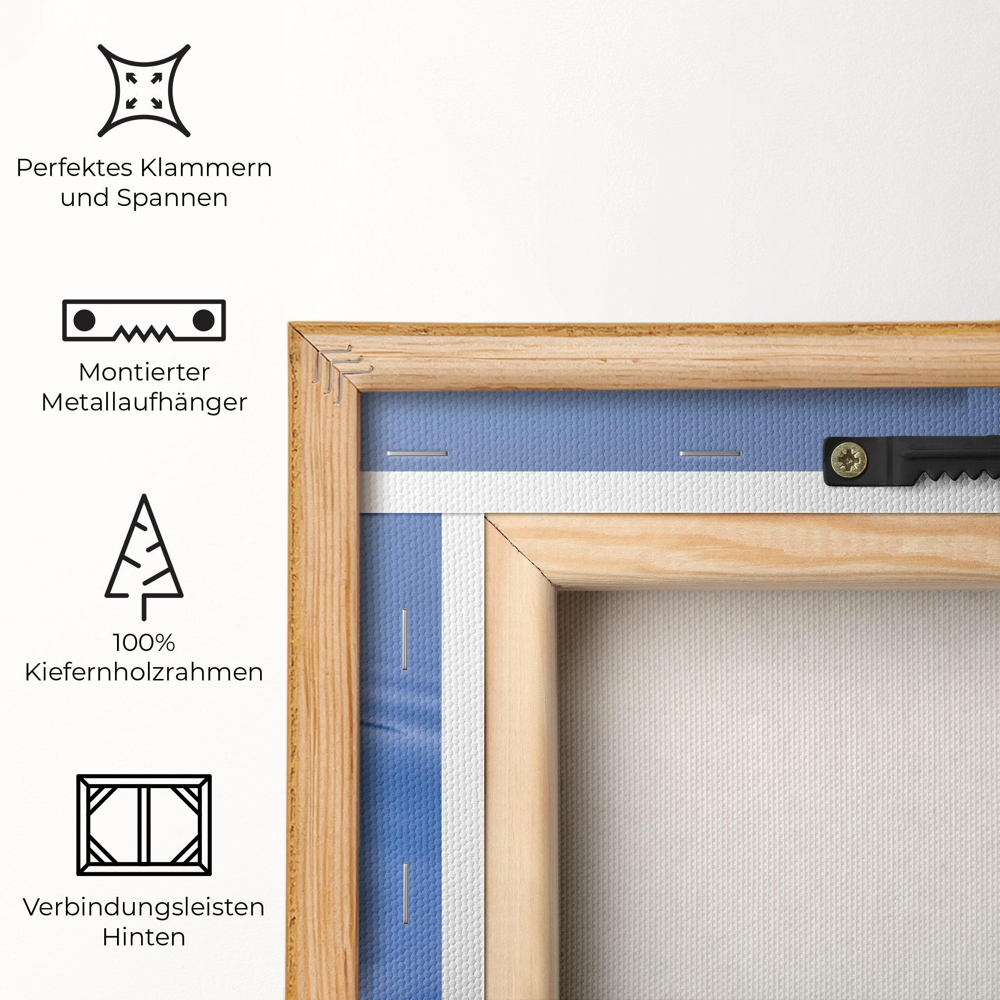 Leinwandbild Frozen Drops mockup 5