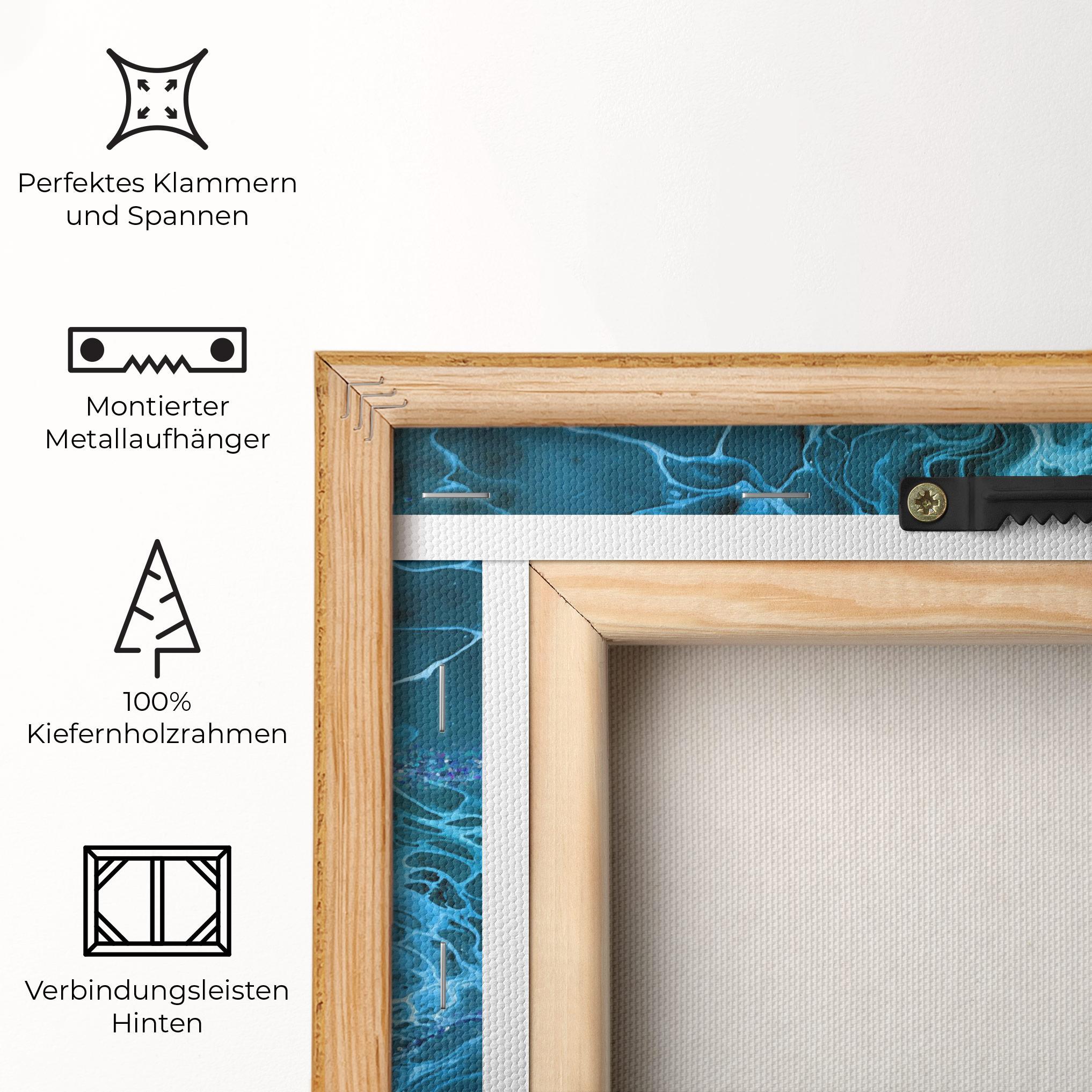 Leinwandbild Relax Wave mockup 5