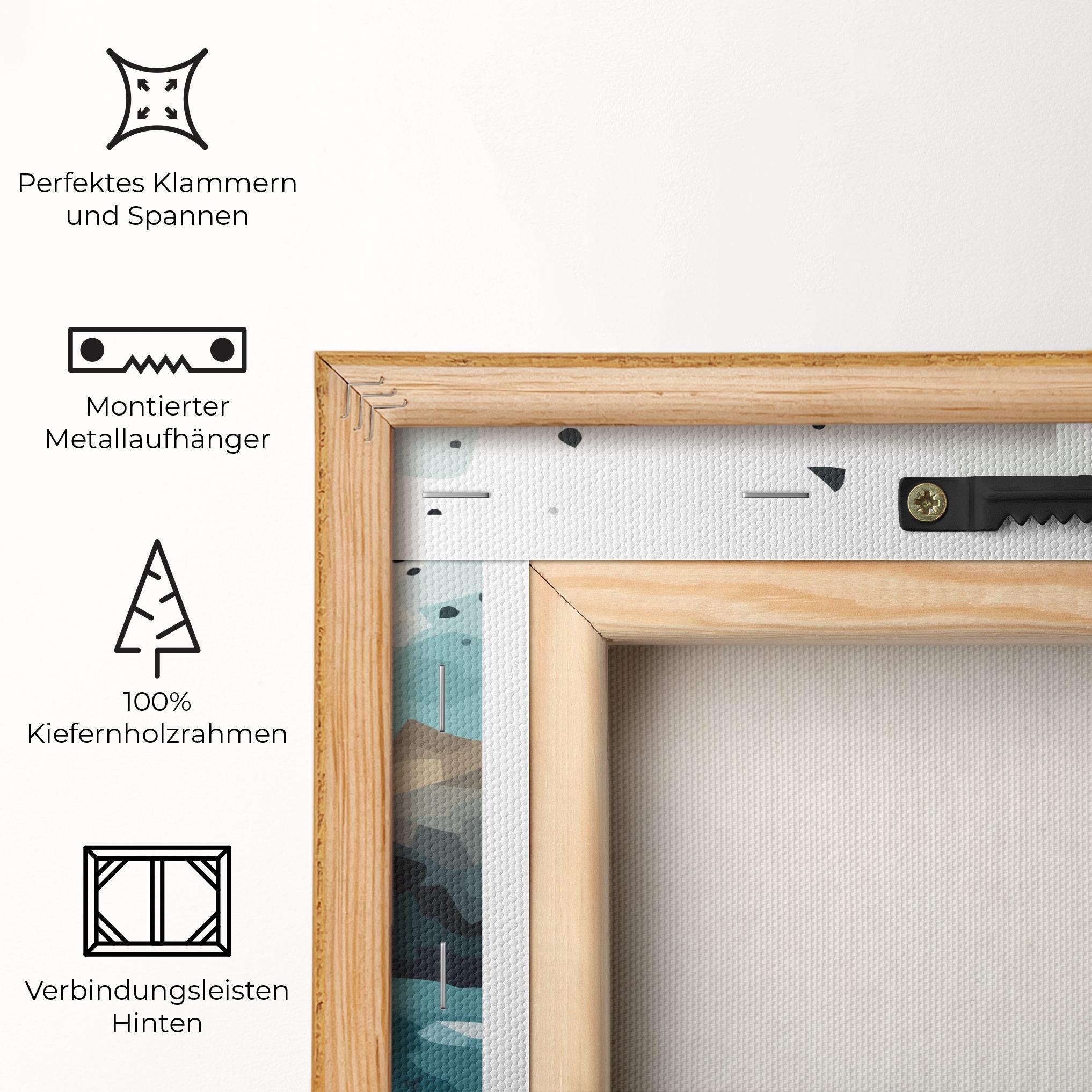 Leinwandbild Water Birds mockup 5