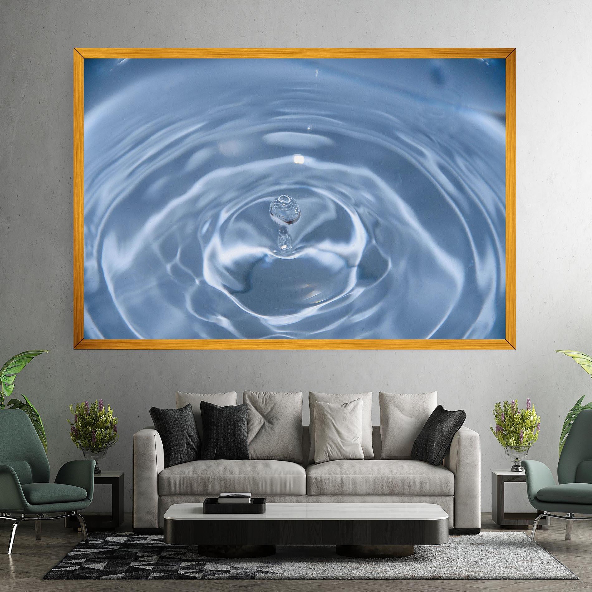 Leinwandbild Clean Water mockup 7