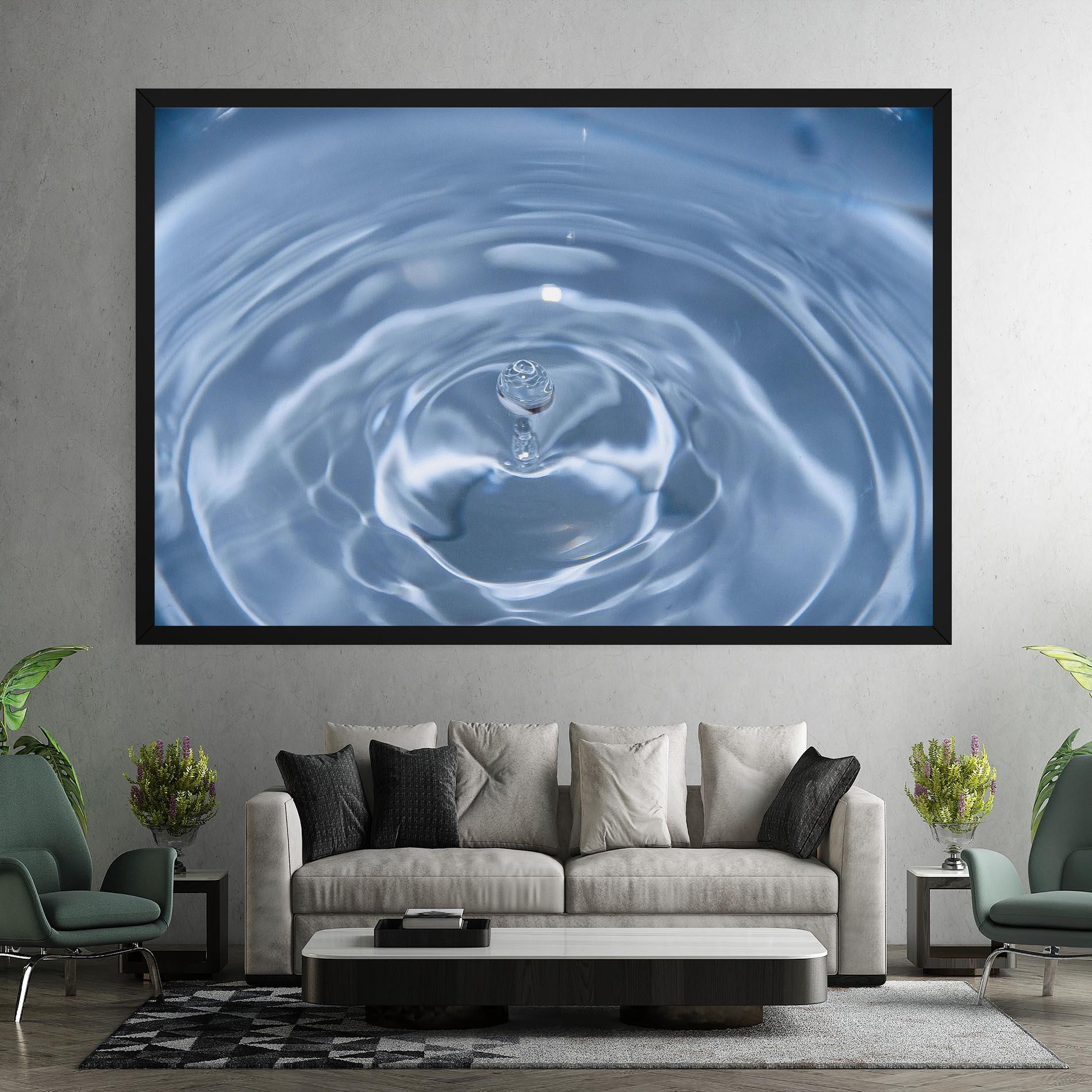 Leinwandbild Clean Water mockup 7