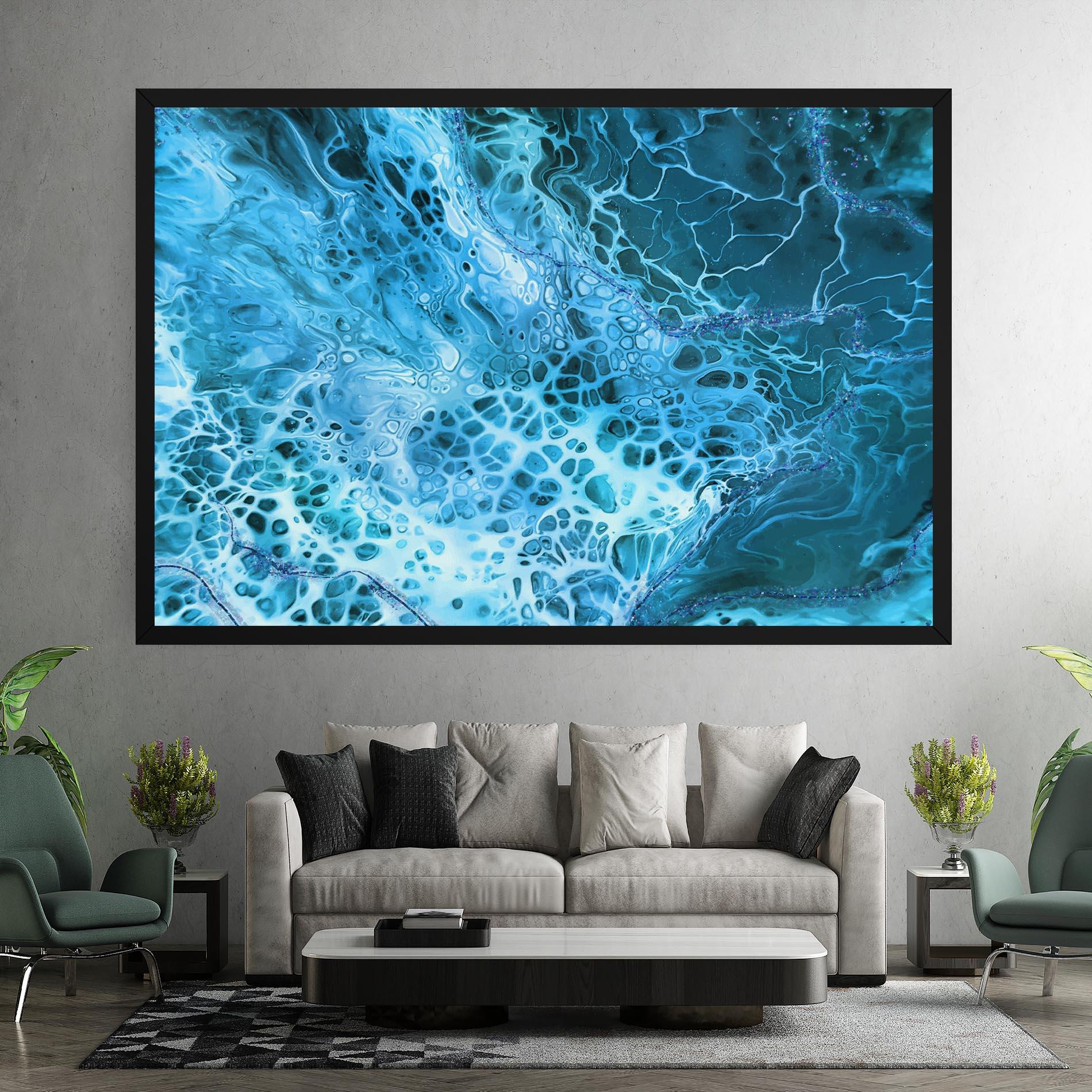 Leinwandbild Relax Wave mockup 7