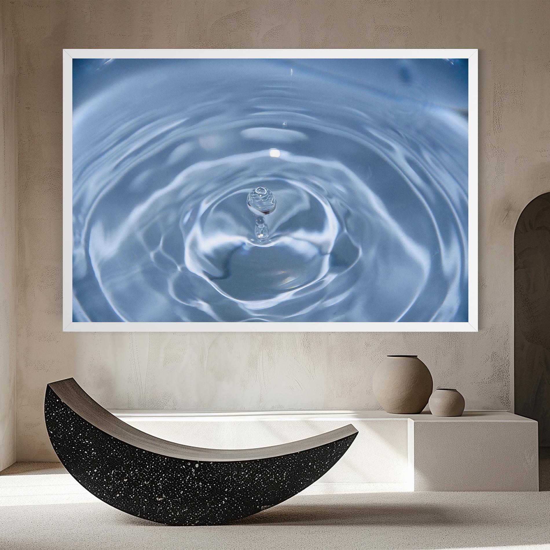 Leinwandbild Clean Water mockup 8