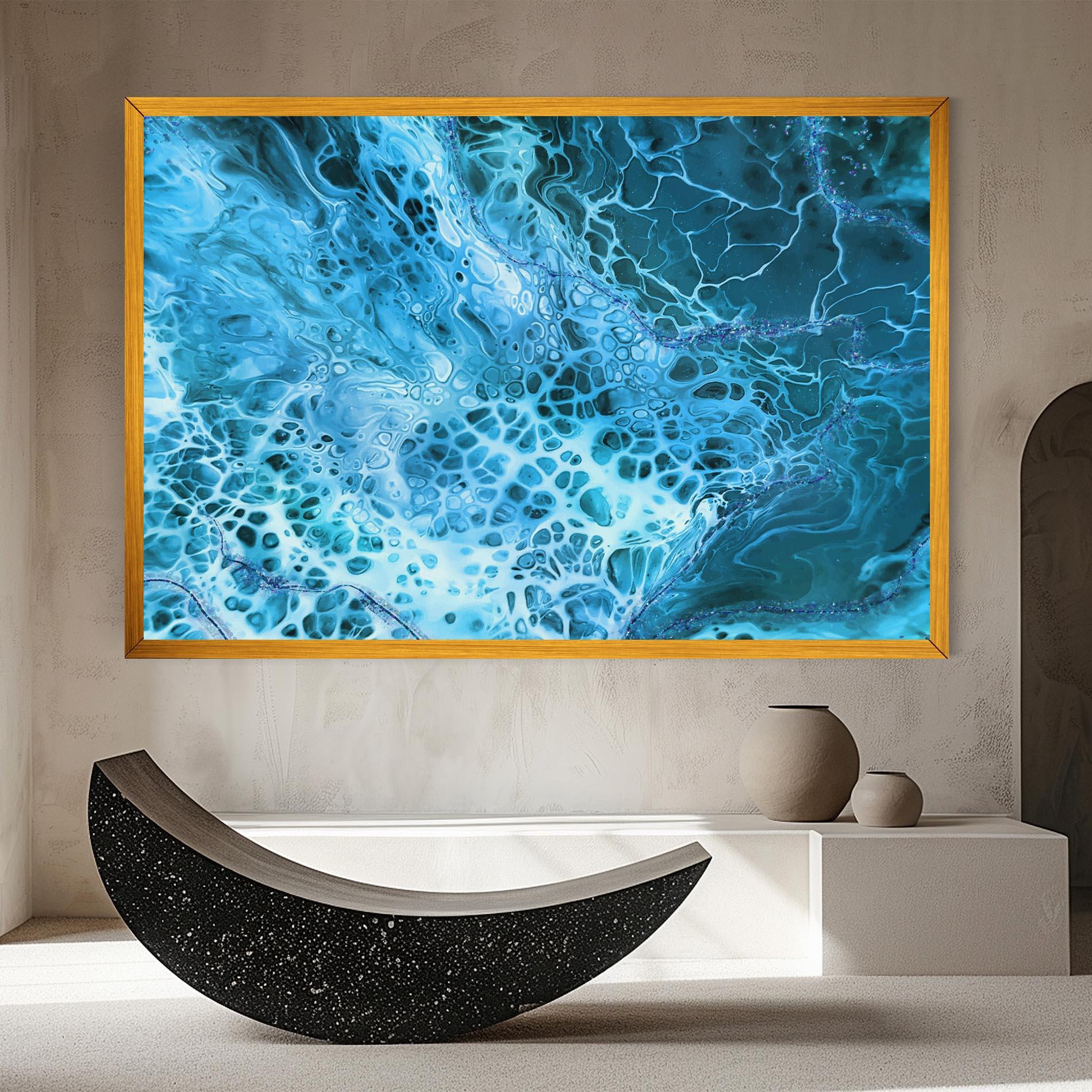 Leinwandbild Relax Wave mockup 8