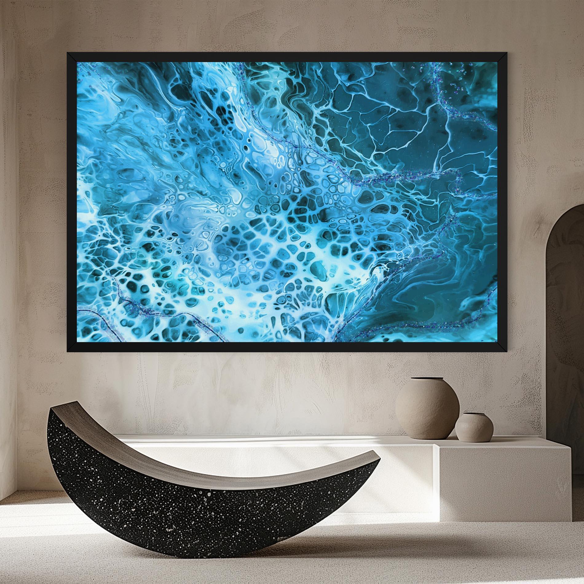 Leinwandbild Relax Wave mockup 8