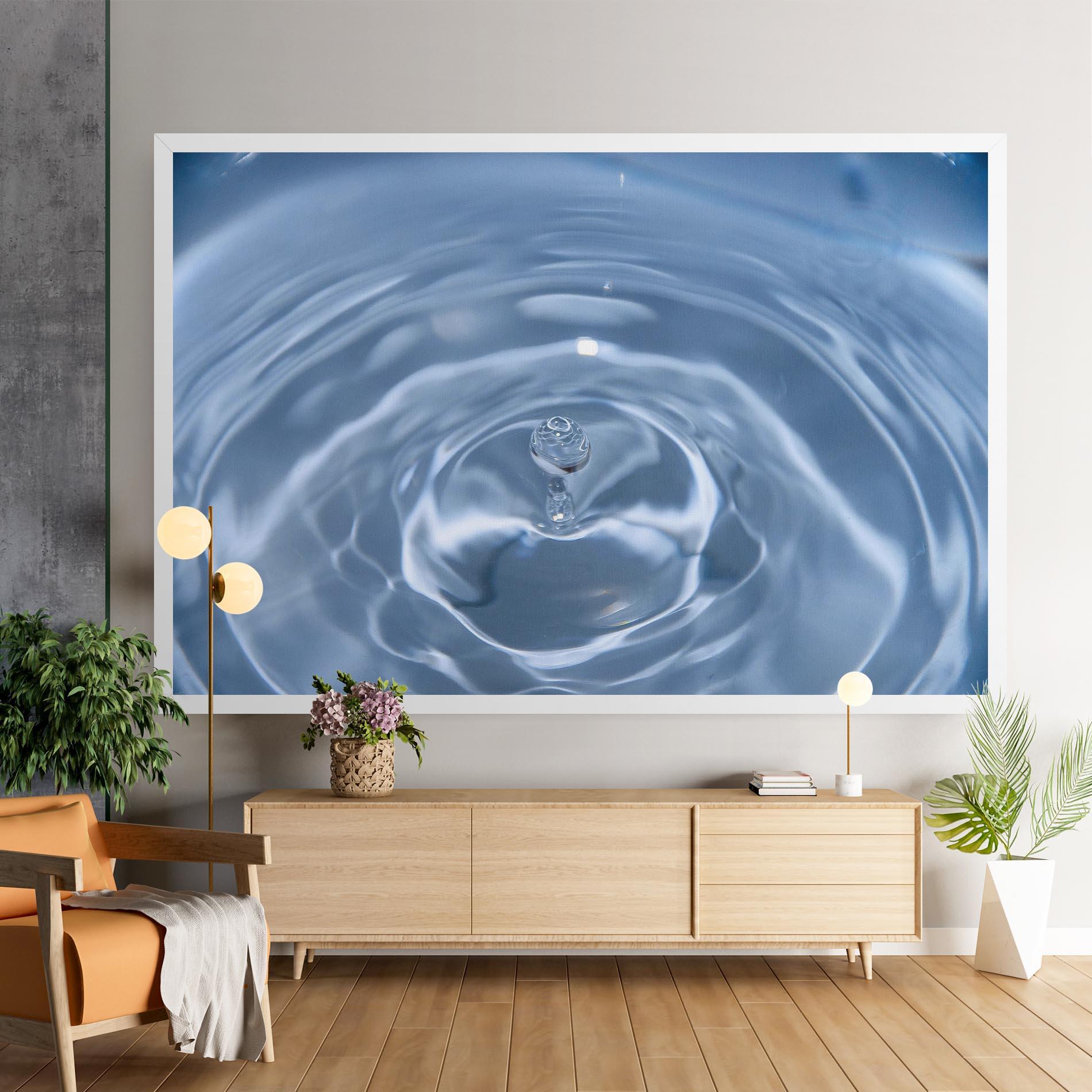 Leinwandbild Clean Water mockup 9