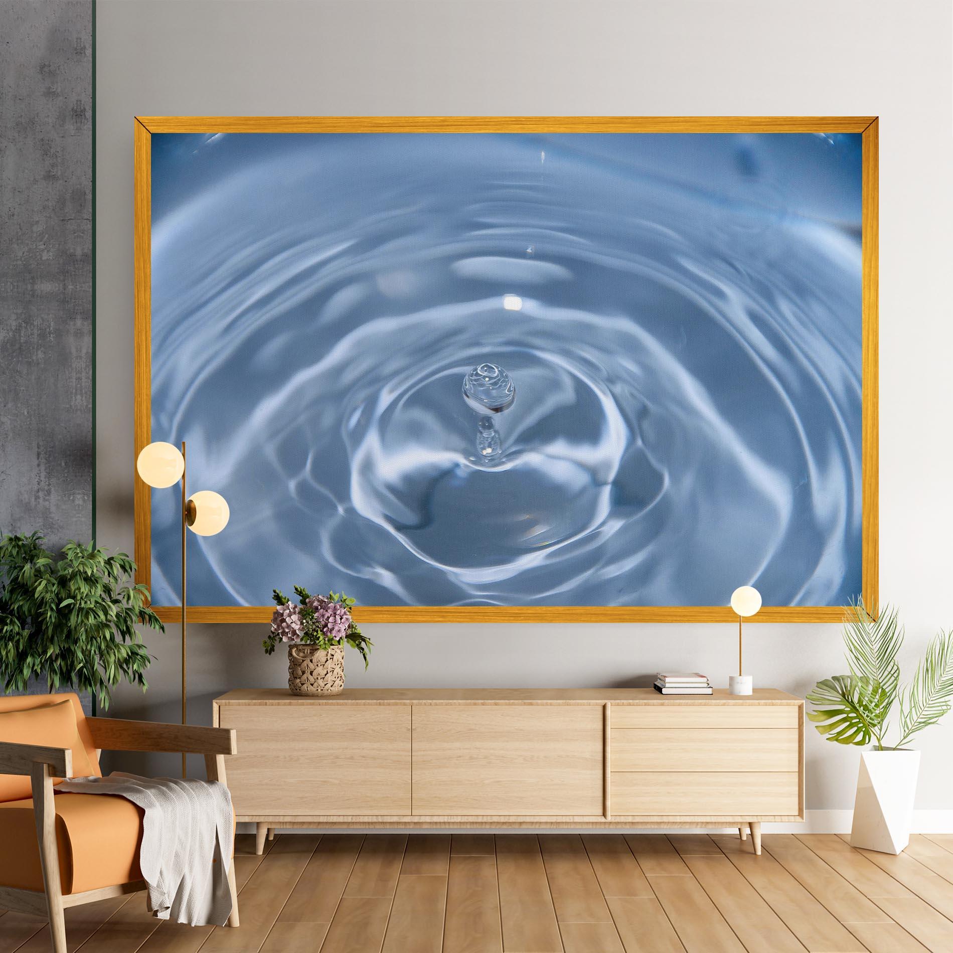 Leinwandbild Clean Water mockup 9