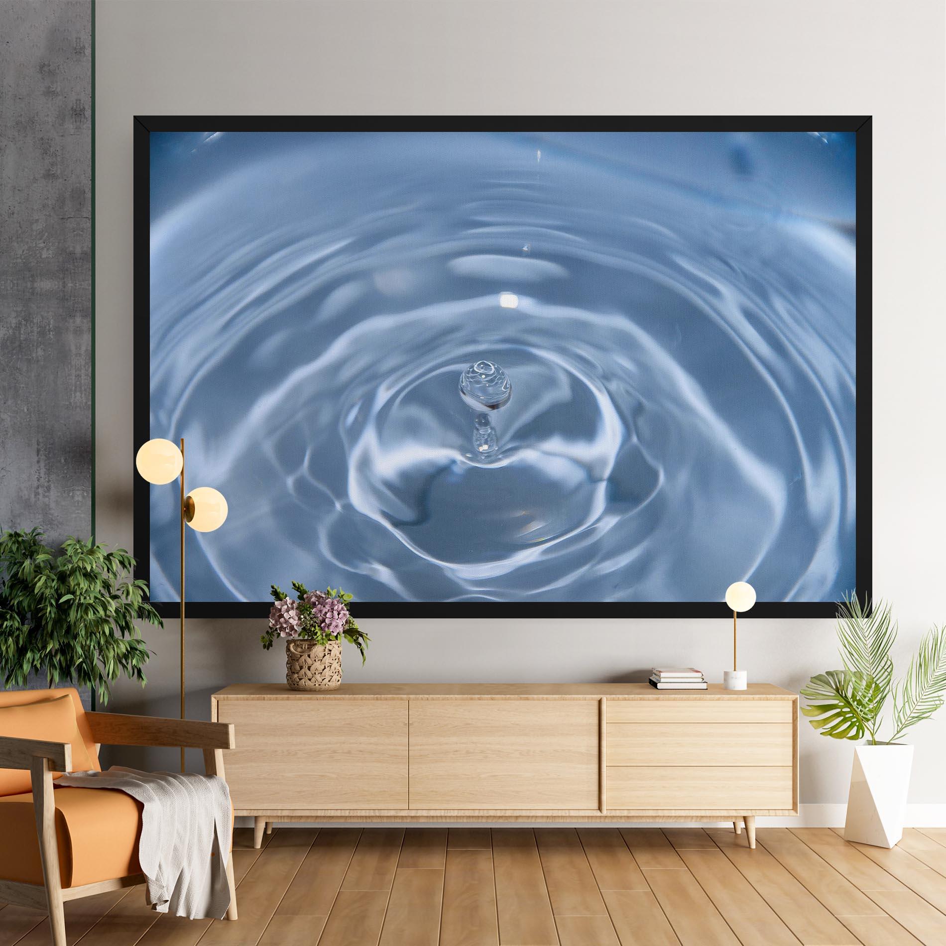 Leinwandbild Clean Water mockup 9