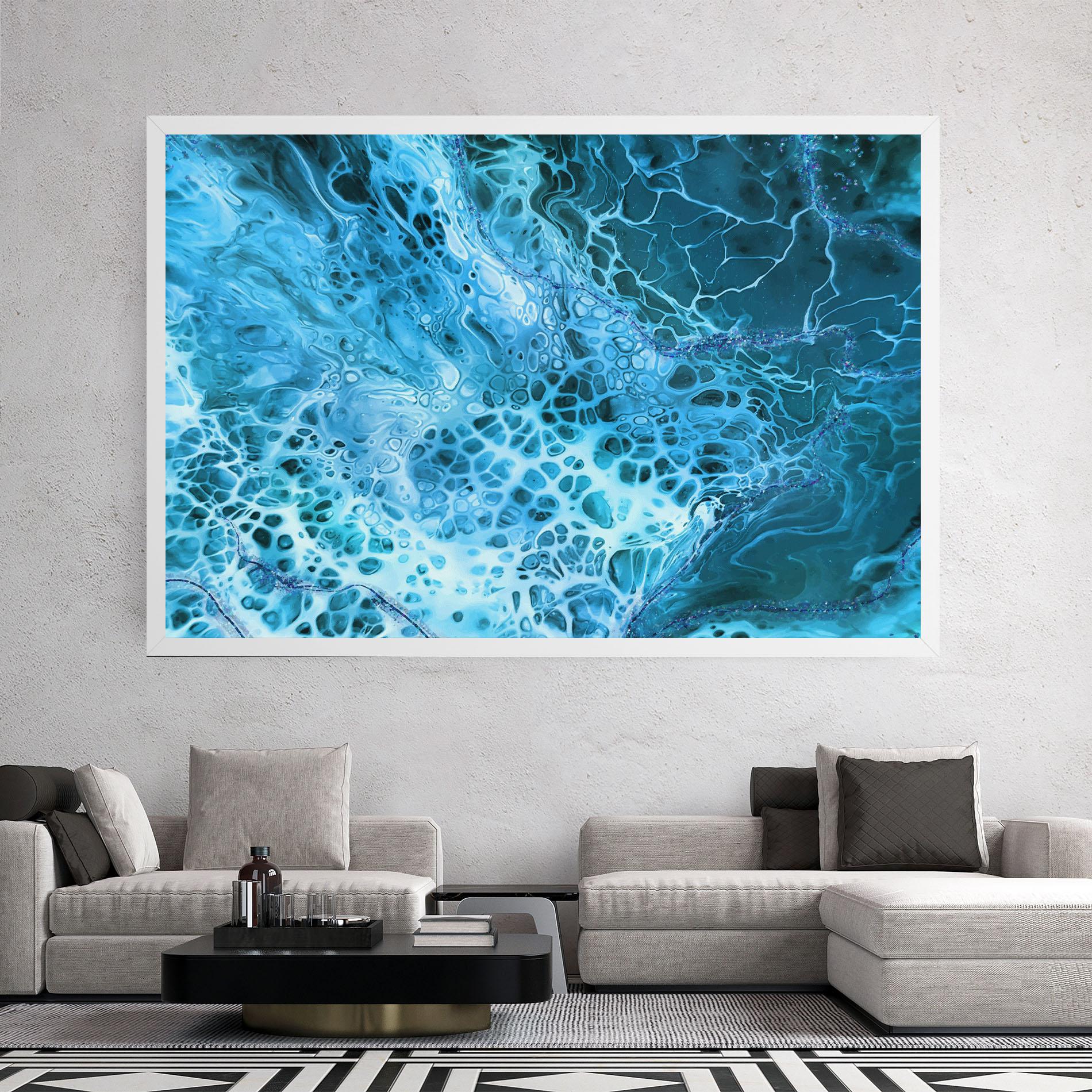 Leinwandbild Relax Wave mockup 2