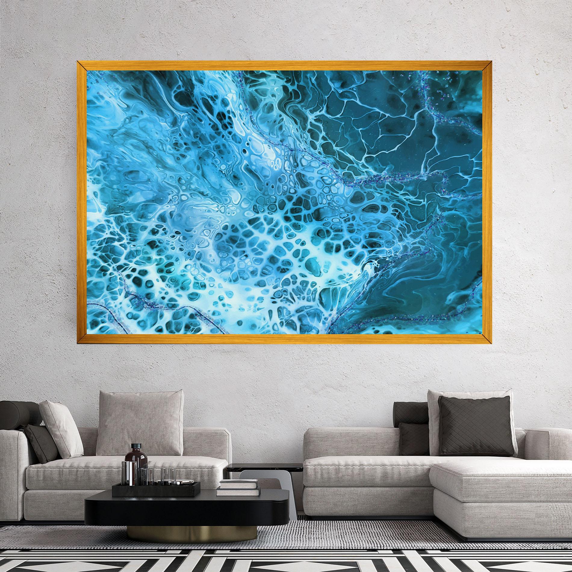 Leinwandbild Relax Wave mockup 2