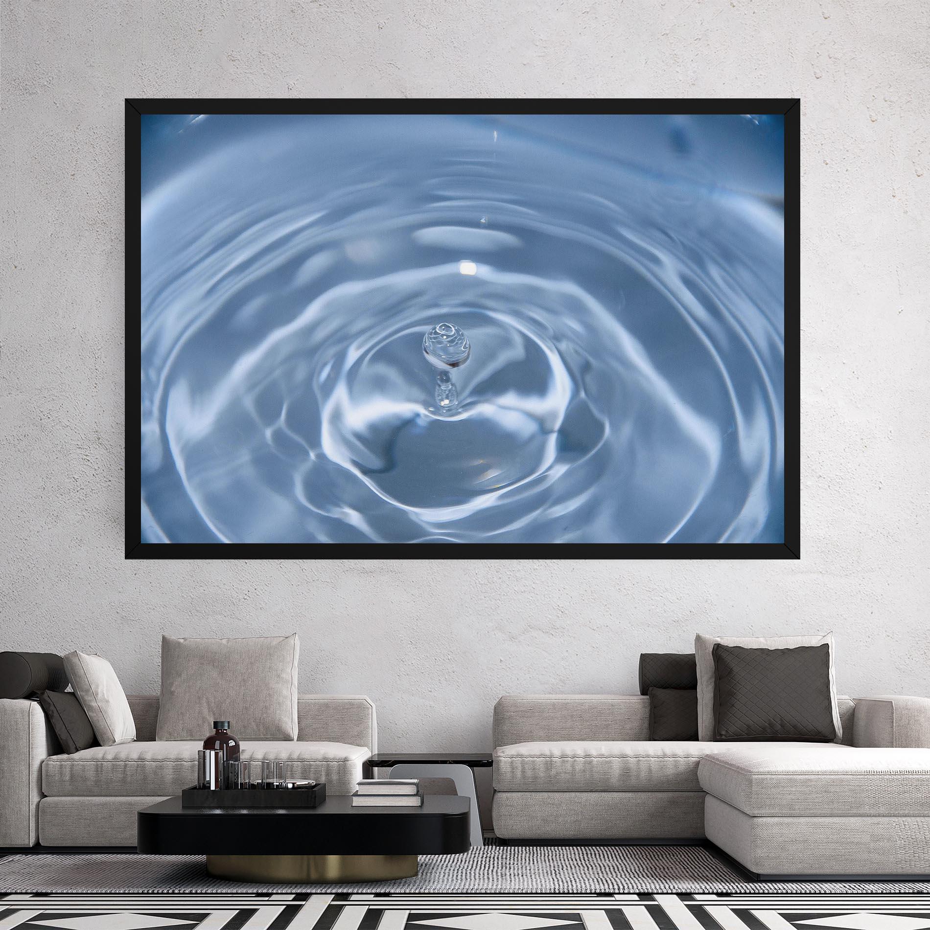 Leinwandbild Clean Water mockup 2