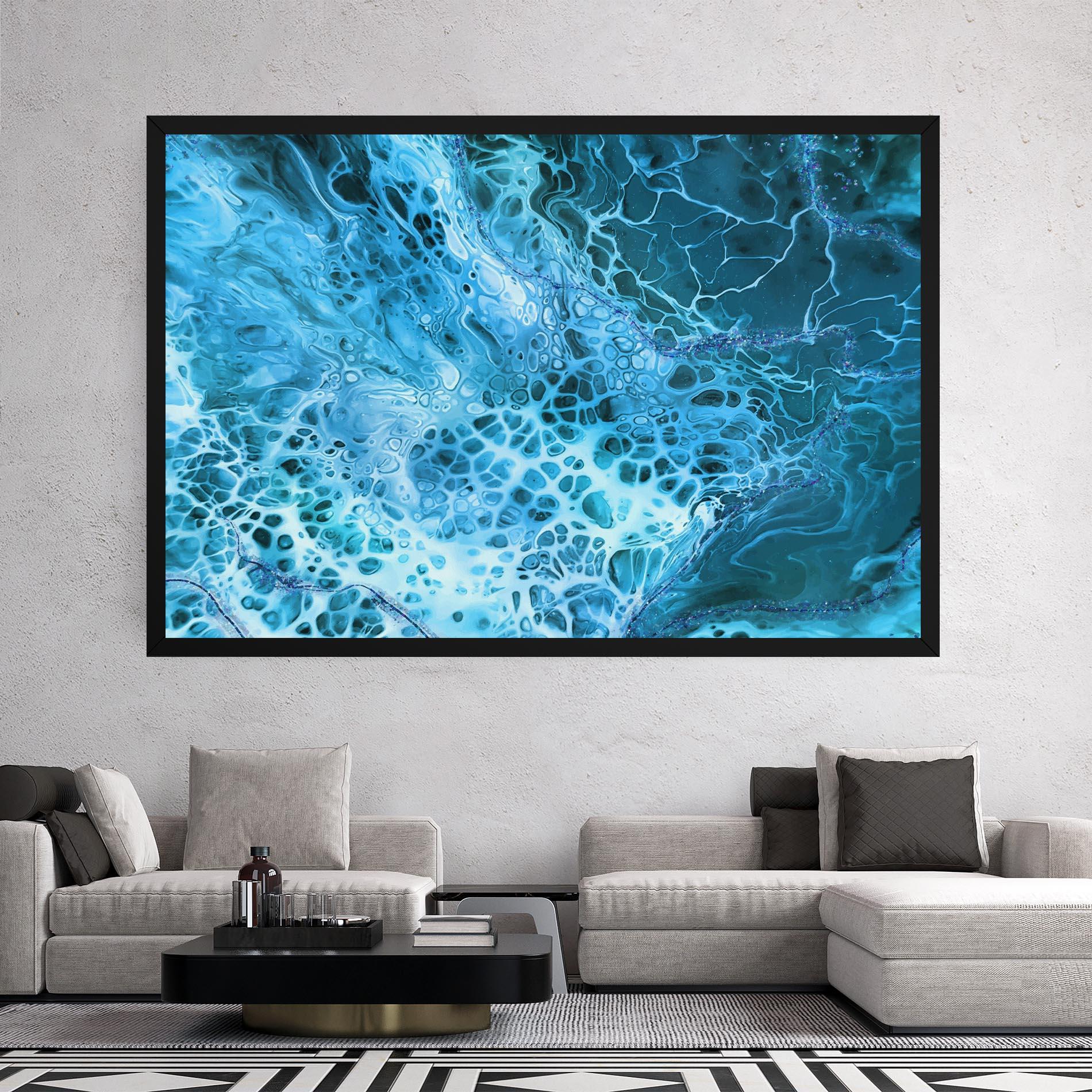 Leinwandbild Relax Wave mockup 2