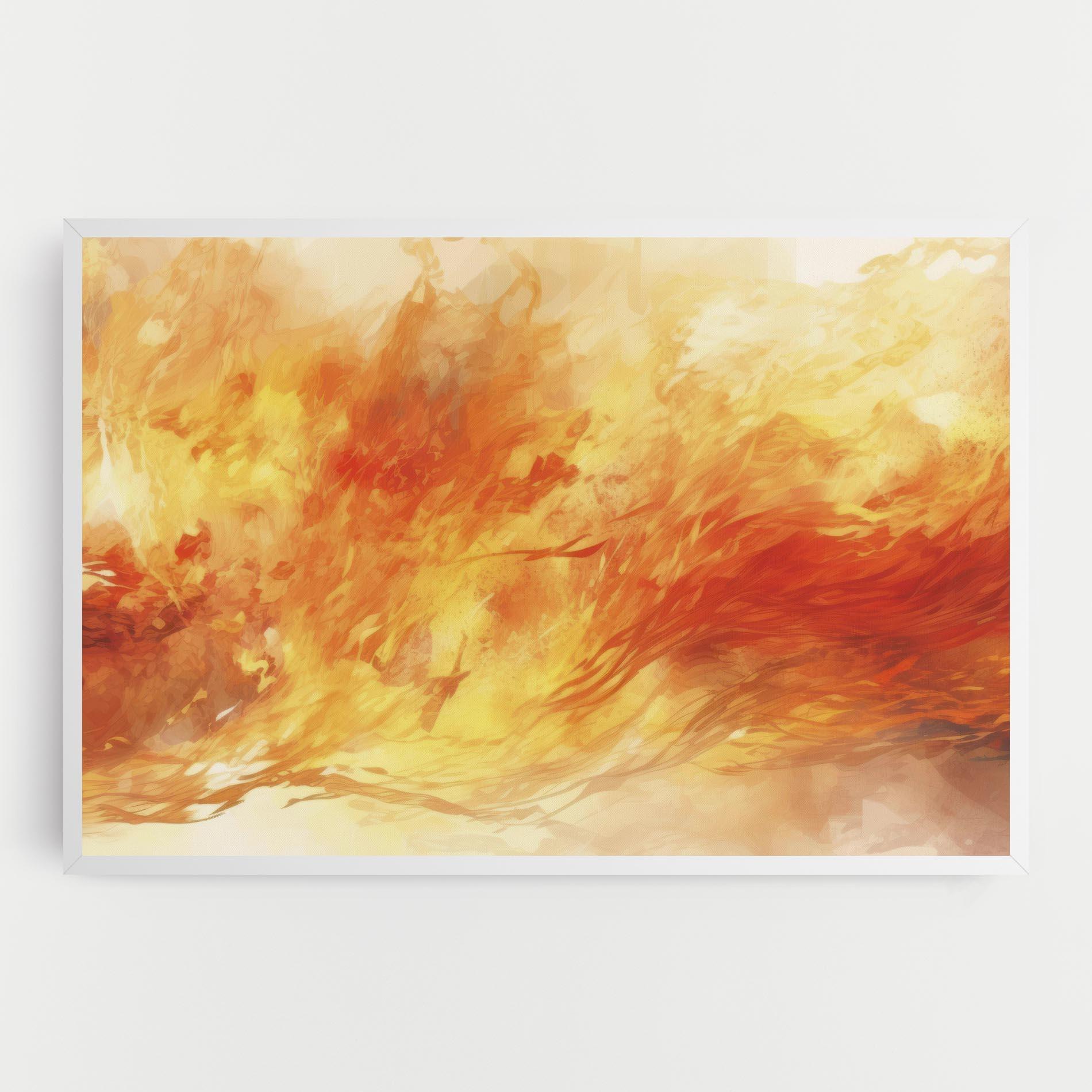 Leinwandbild Burning Sparkle mockup 0