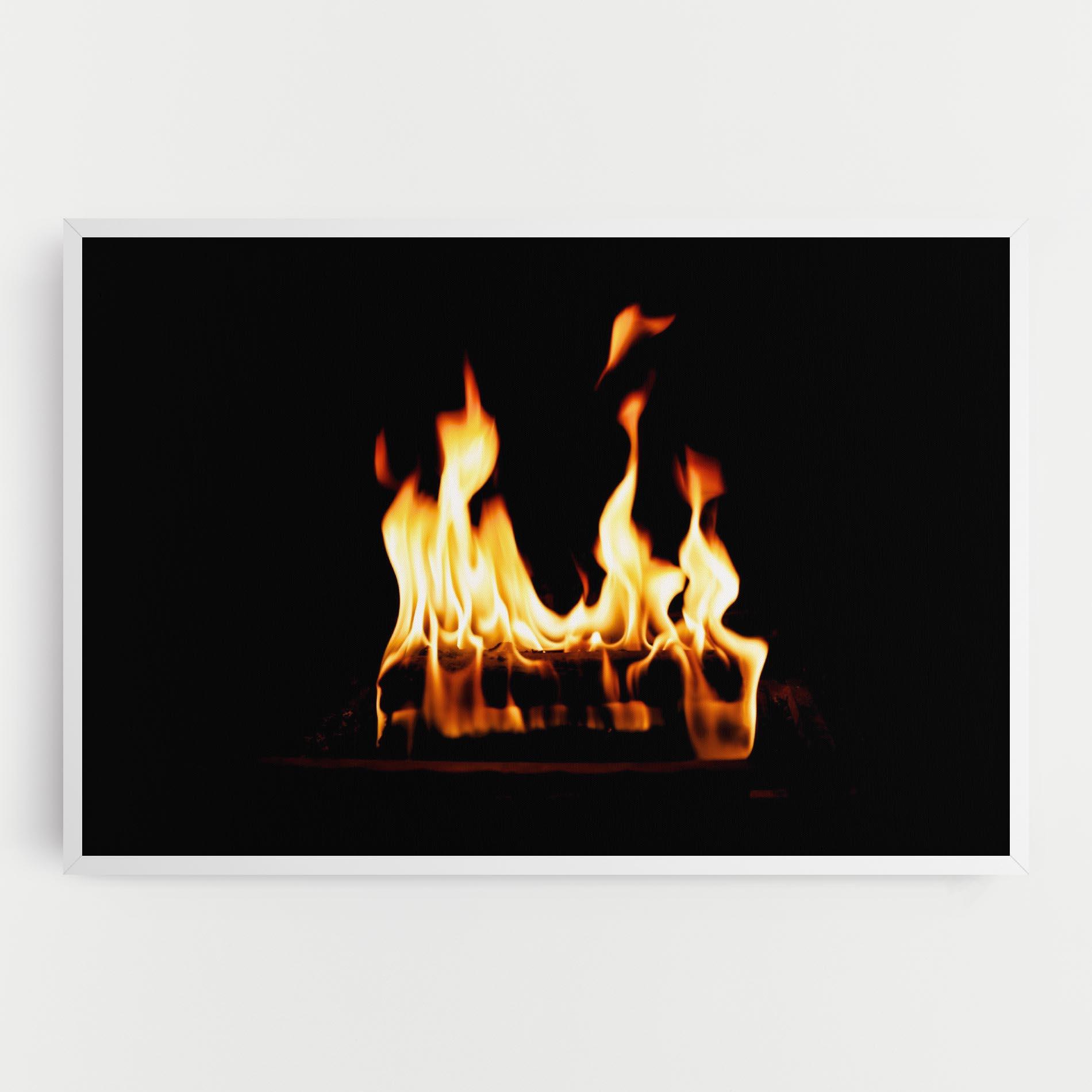 Leinwandbild Calm Fire mockup 0